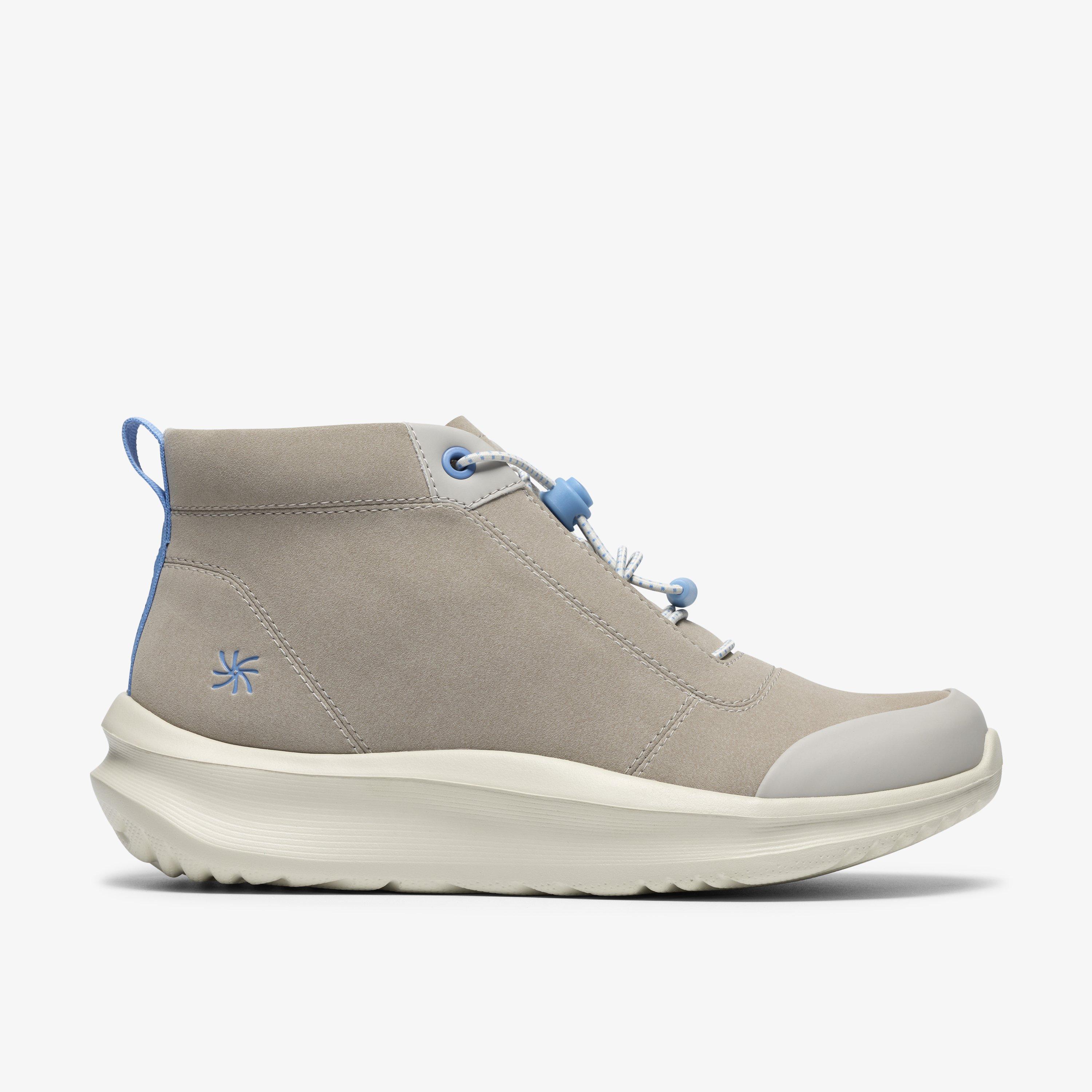 Solevana Clara Light Grey Ankle Boots Walking, view 1 of 6