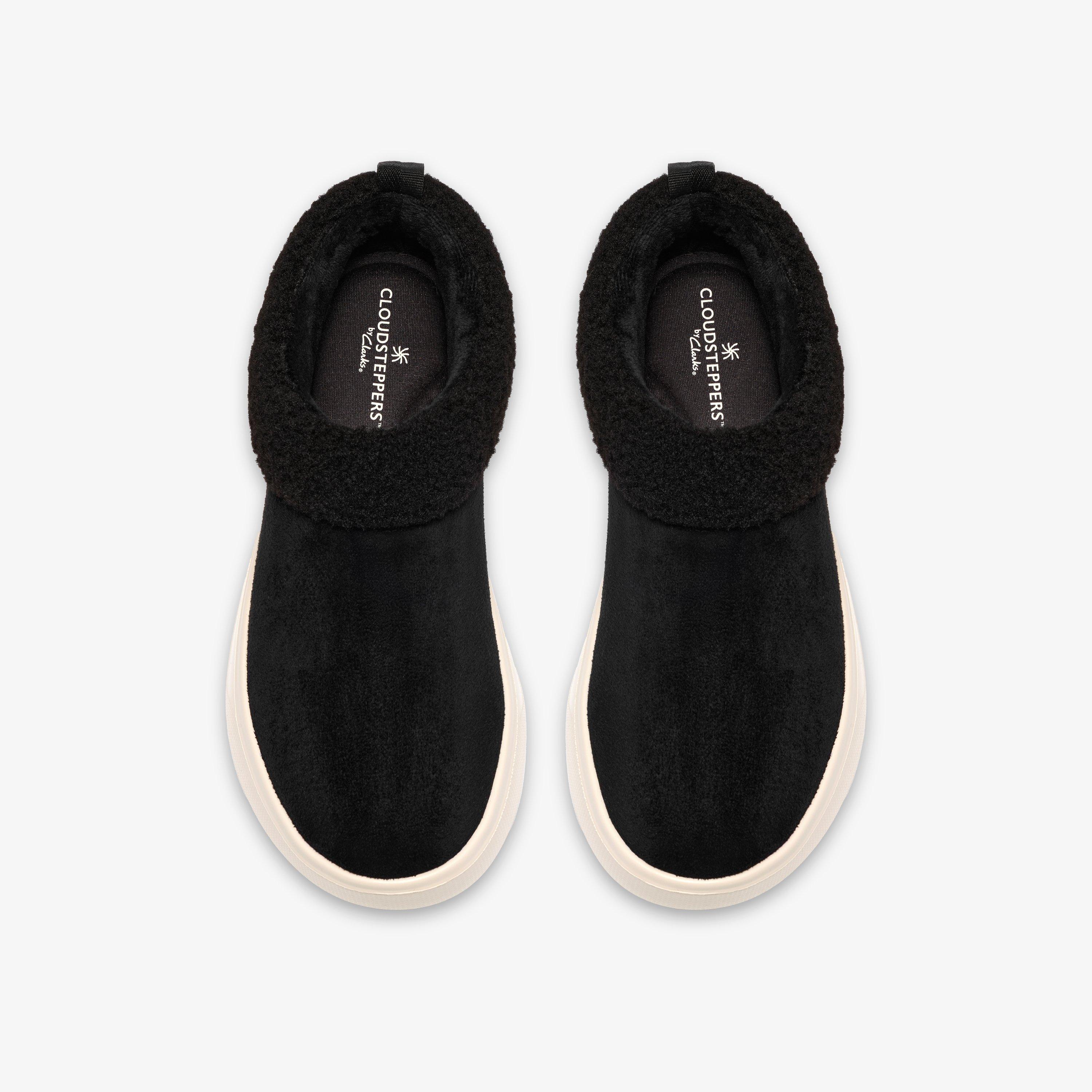 Solevana Cozy Black Mules Slip Ons, view 6 of 6