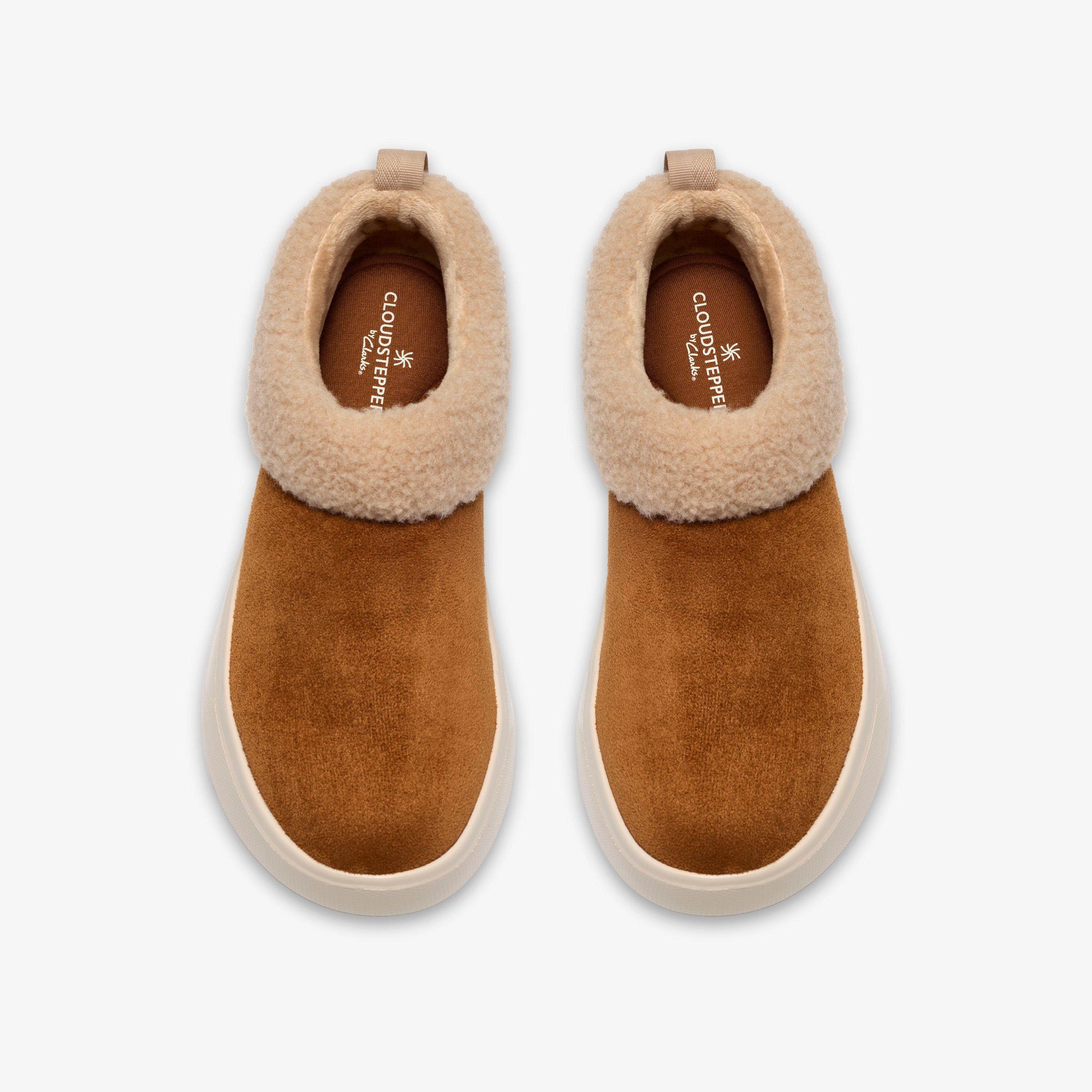 Solevana Cozy Tan Mules Slip Ons, view 6 of 6