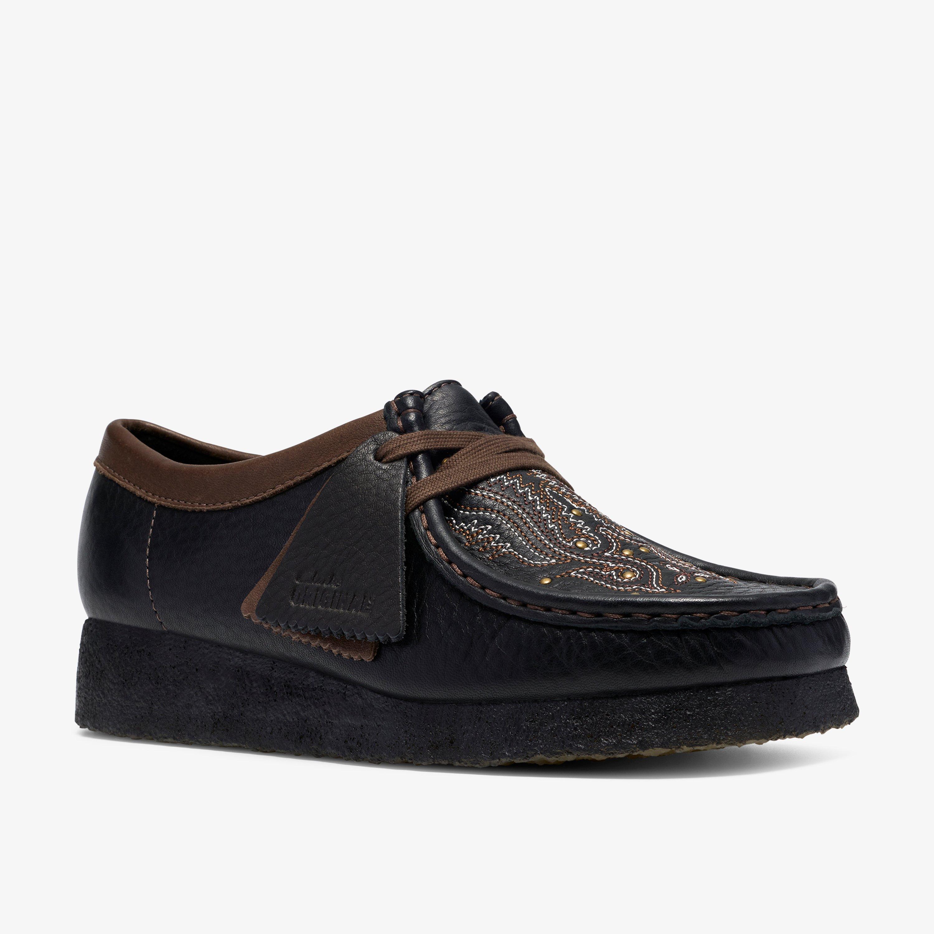 Womens Wallabee. Black Interest Wallabees | Clarks