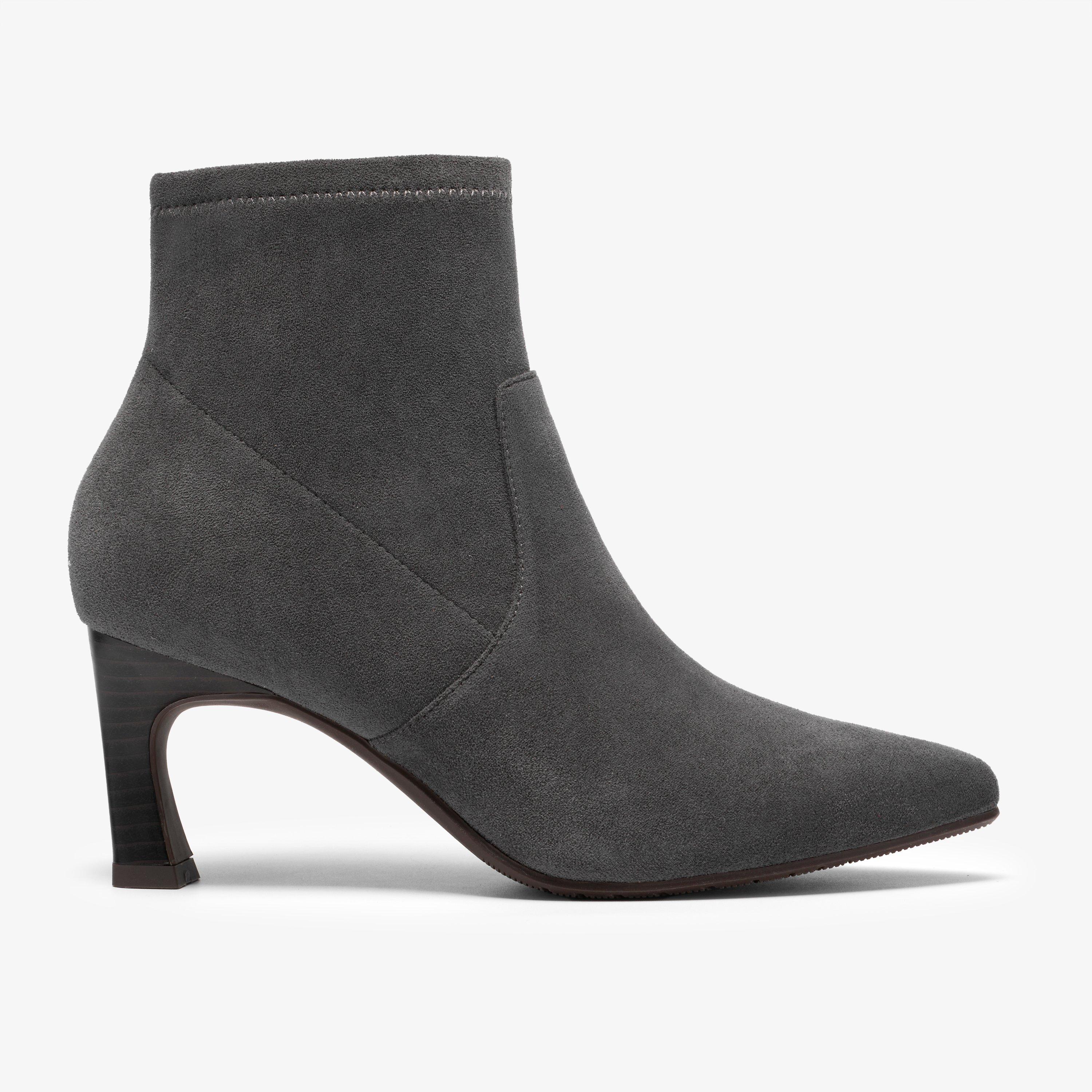 Tammitha Ace Dark Grey Ankle Boots, view 1 of 6