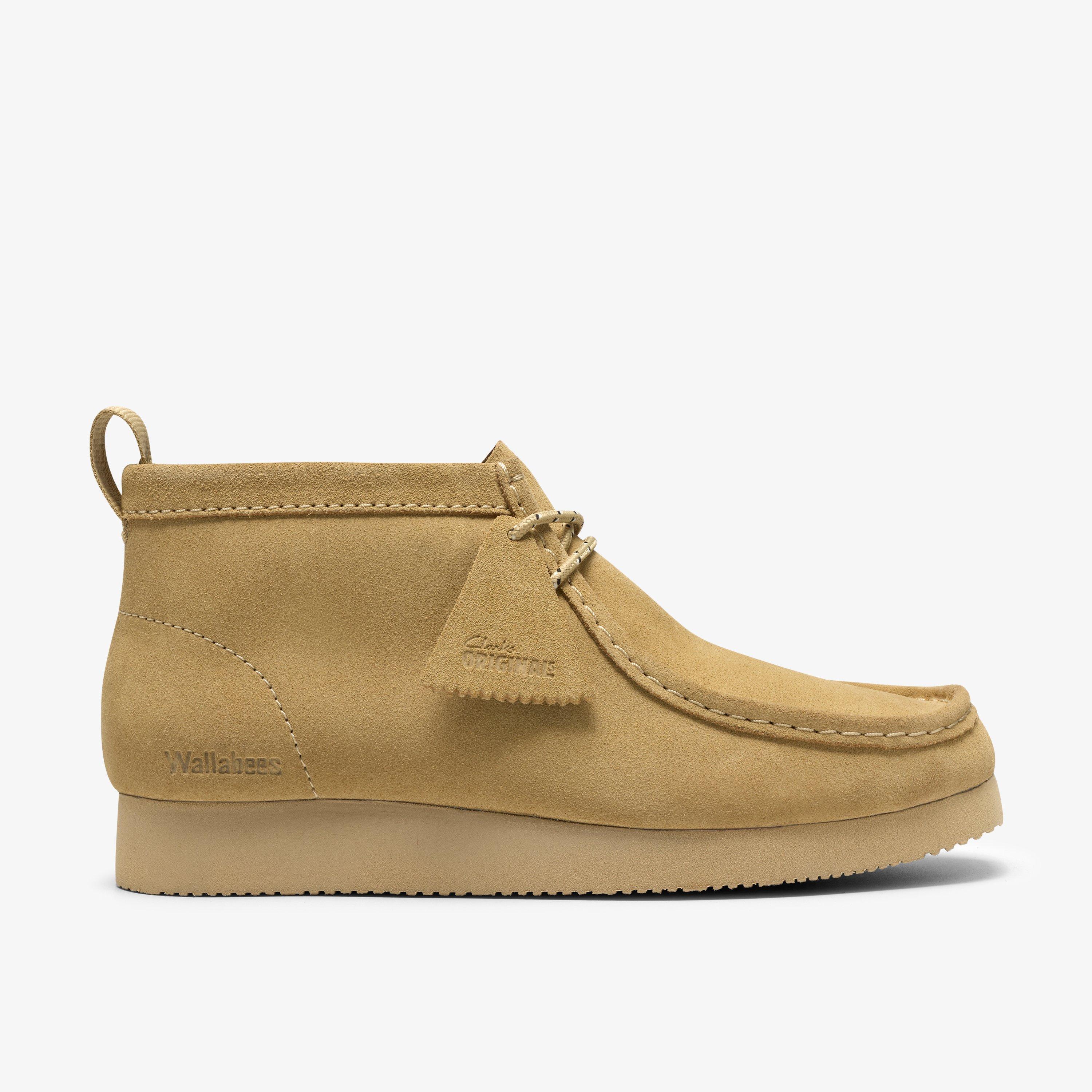 Walla Boot Lite Maple Suede Wallabees, view 1 of 9