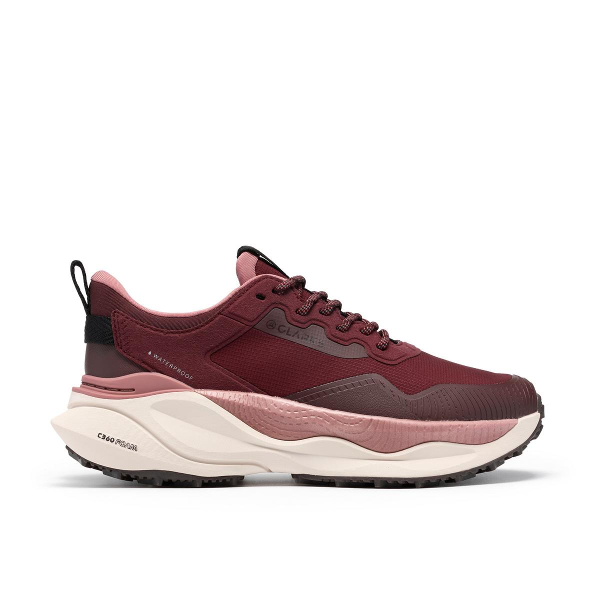 Clarks Womens Pace Trail Go Waterproof Hiking,Lace Up