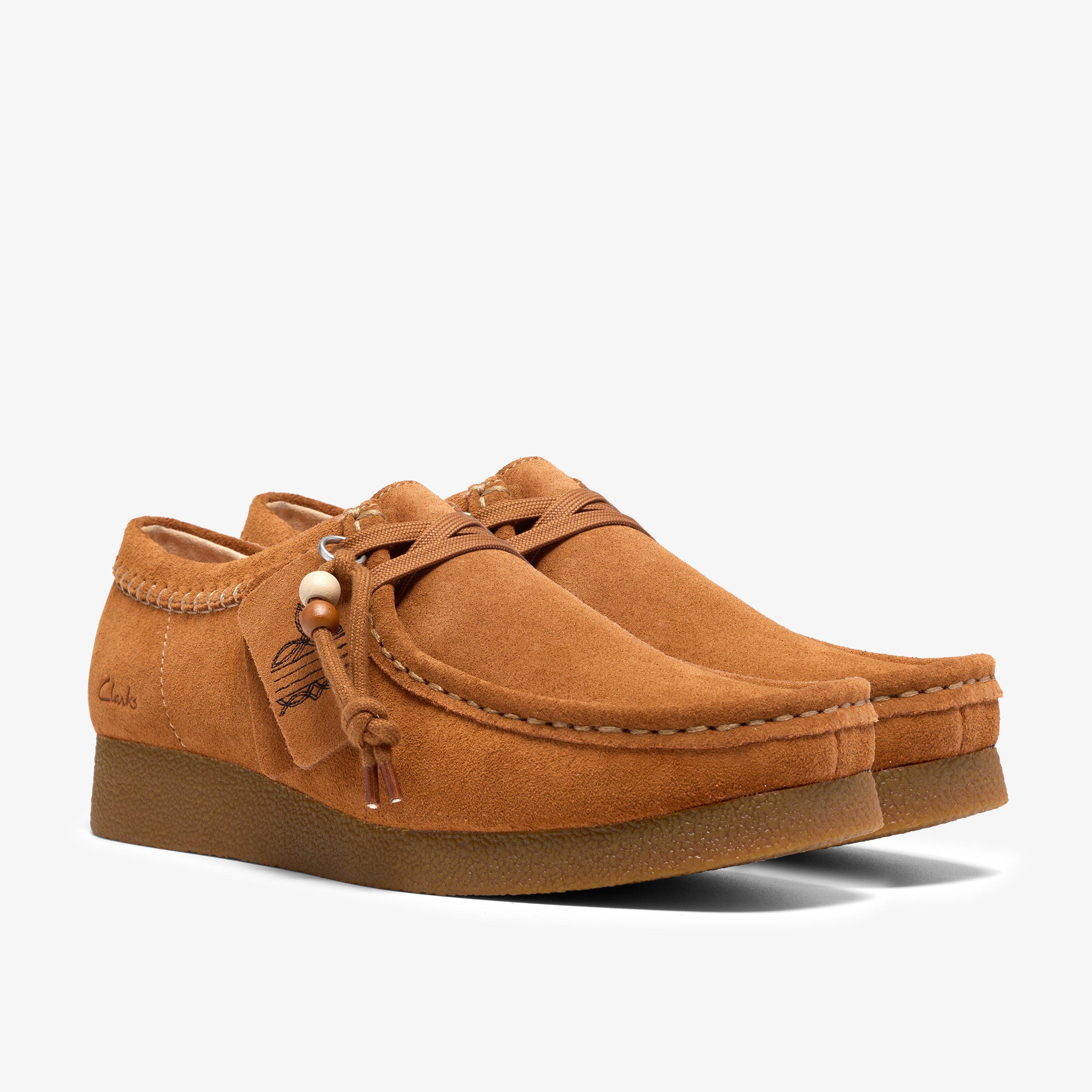 WallabeeEVO Ginger Suede Wallabee Lace Up, view 4 of 8