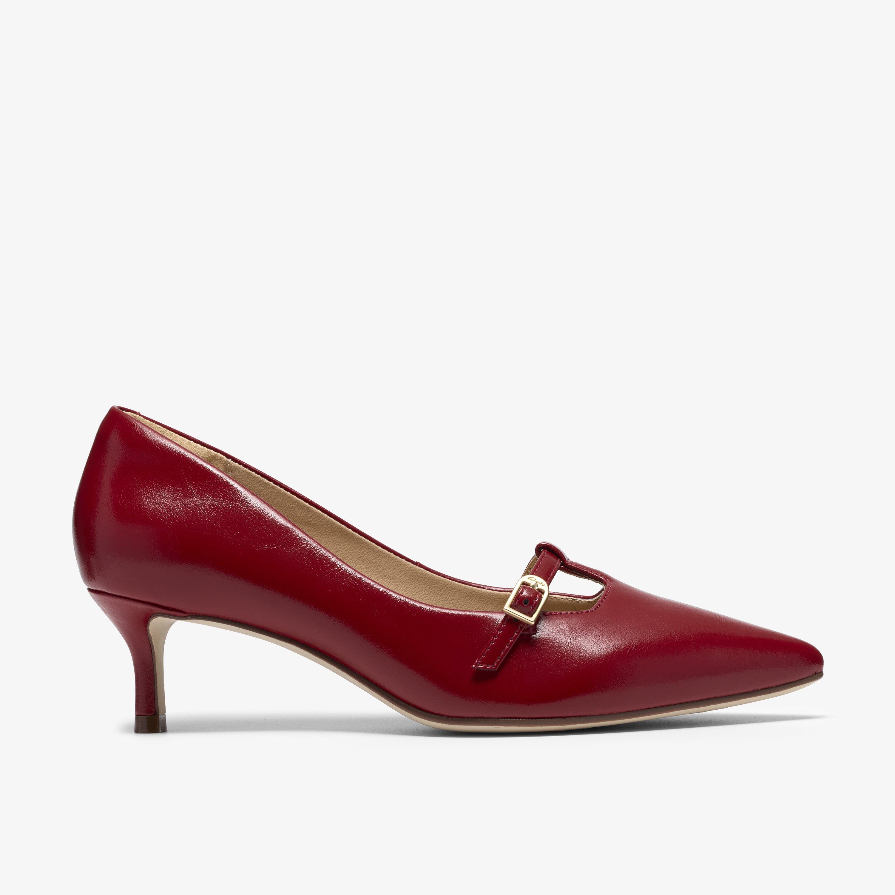 Zarey Jane Red Pumps, view 1 of 6