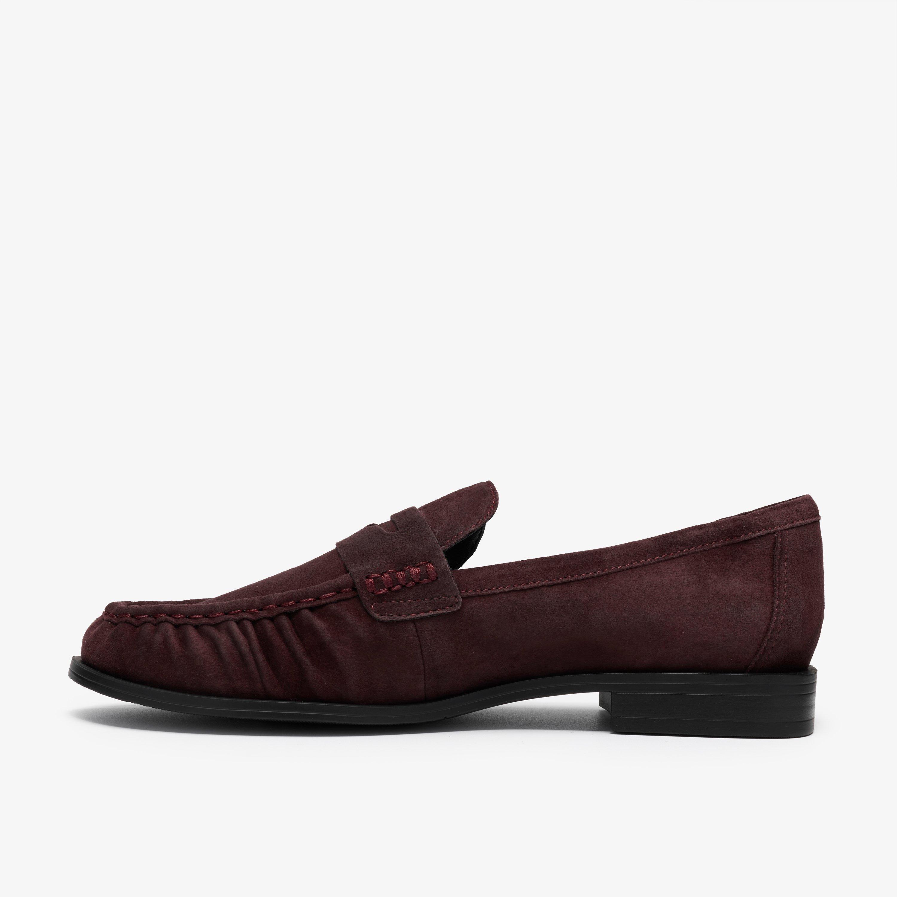 Alixea Walk Brown Suede Loafers, view 2 of 6