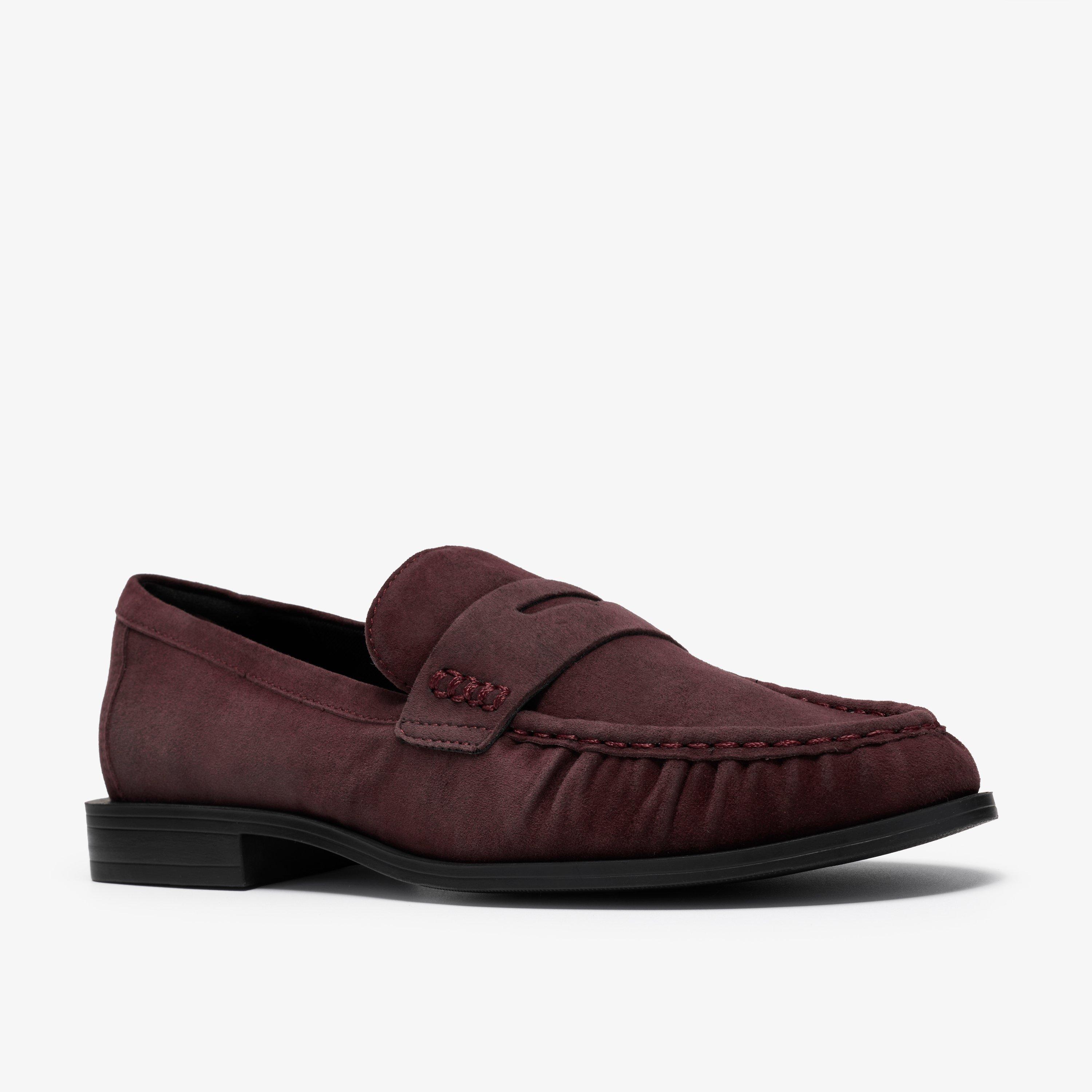 Alixea Walk Brown Suede Loafers, view 4 of 6