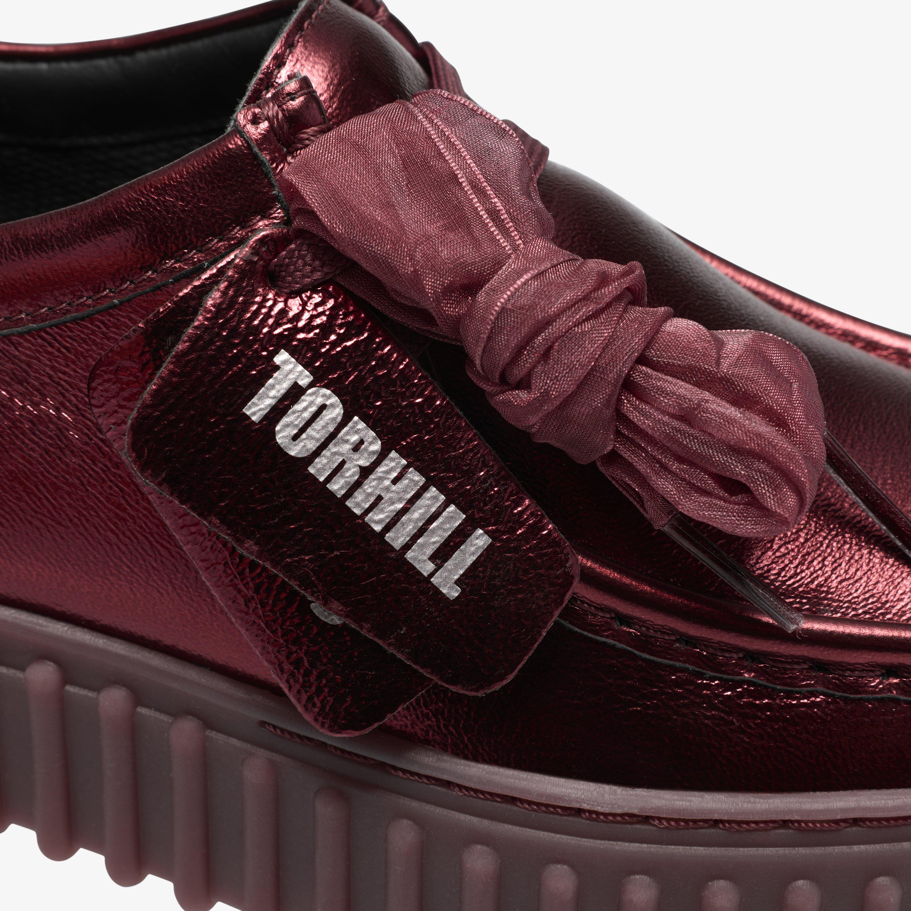 Torhill Bee Burgundy Interest Lace Up Torhill, view 8 of 8