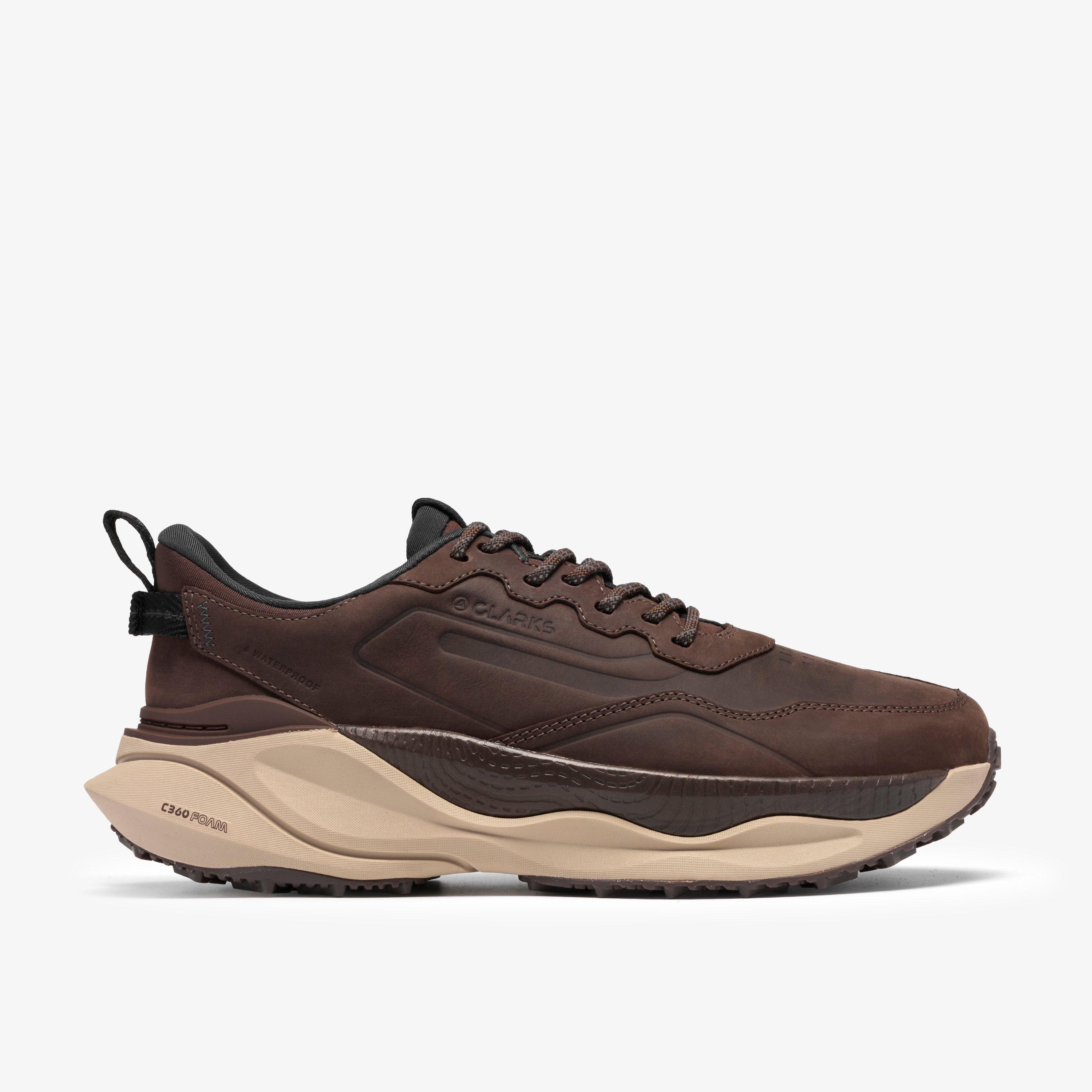 Pace Trail Lo Waterproof Brown Walking Hiking Lace Up, view 1 of 6