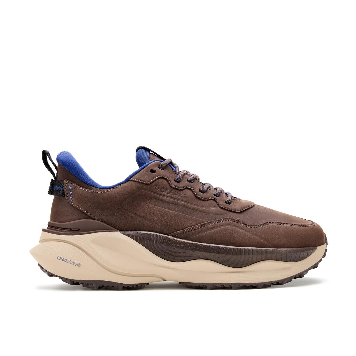 Clarks Mens Pace Trail Lo Waterproof Hiking,Lace Up