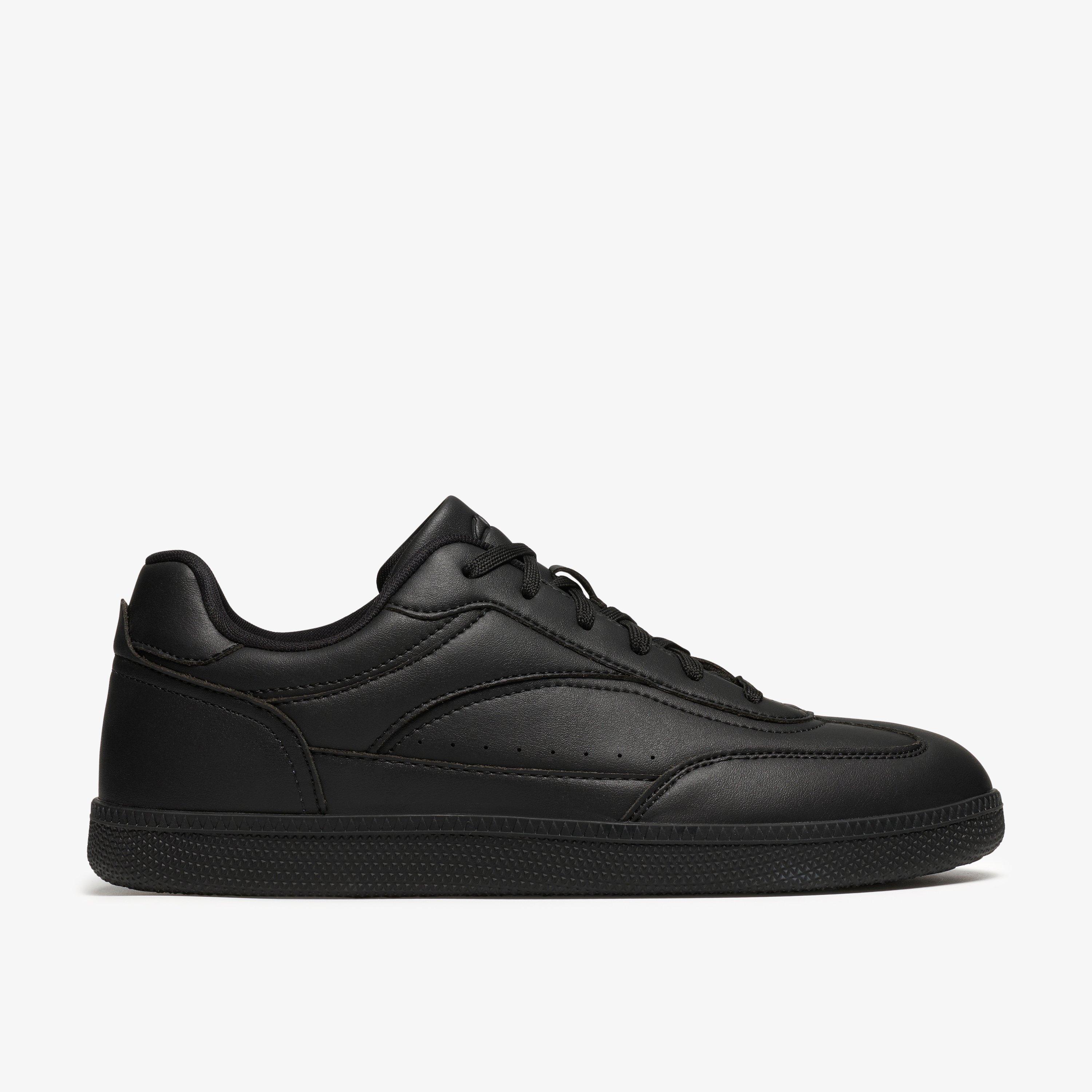 Fosse Cup Black/Black Trainers Lace Up, view 1 of 6