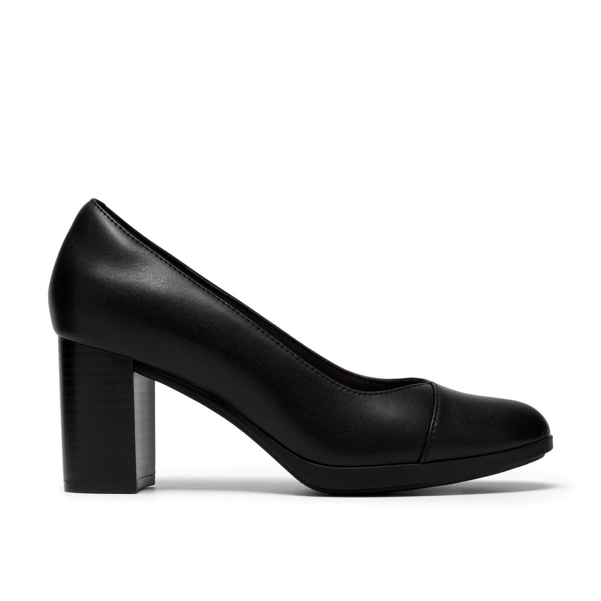 Clarks Womens Bayla Rae Pumps,Block Heel