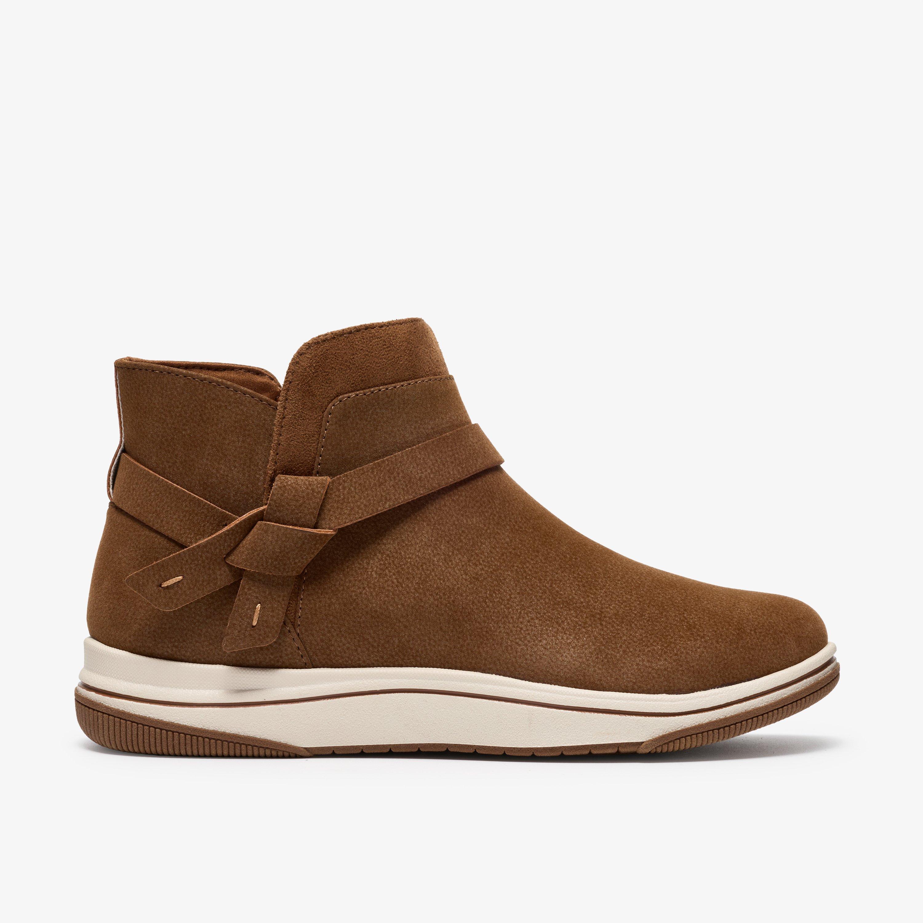 Breeze Emma Tan Ankle Boots, view 1 of 6