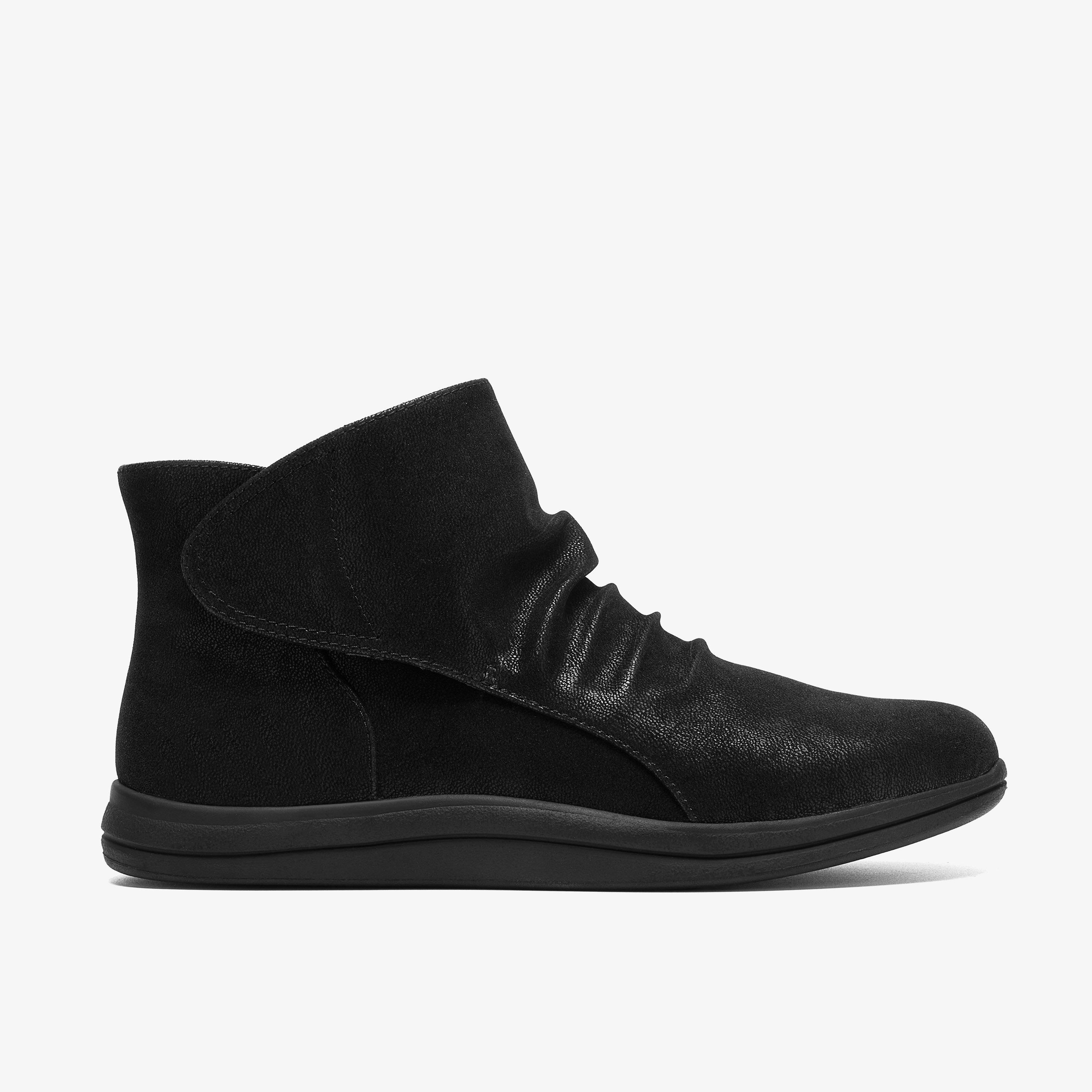 Breeze Faye Black Ankle Boots, view 1 of 6