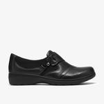 Carleigh Lily in Black Leather