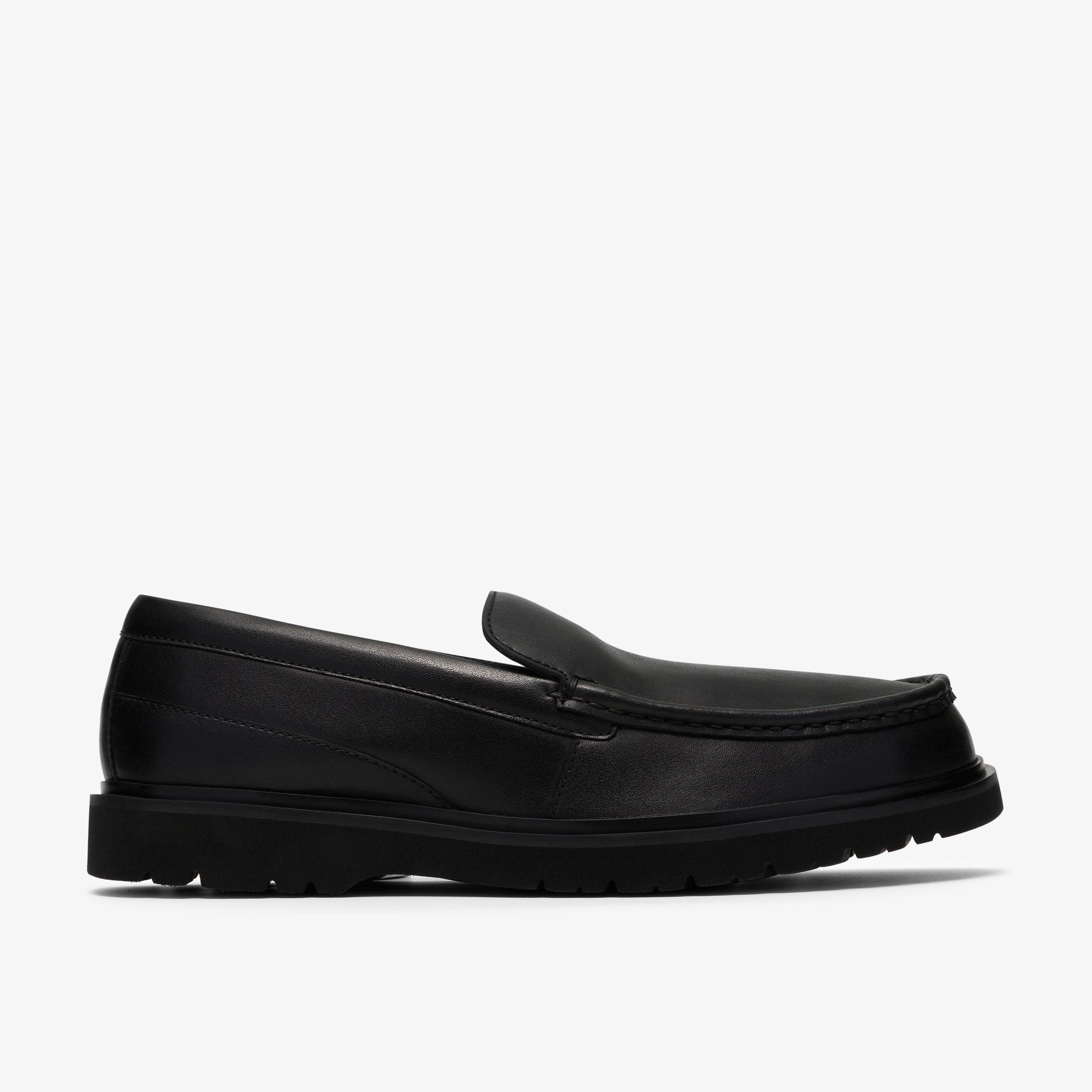 Weltridge Step Black Loafers Slip Ons, view 1 of 6