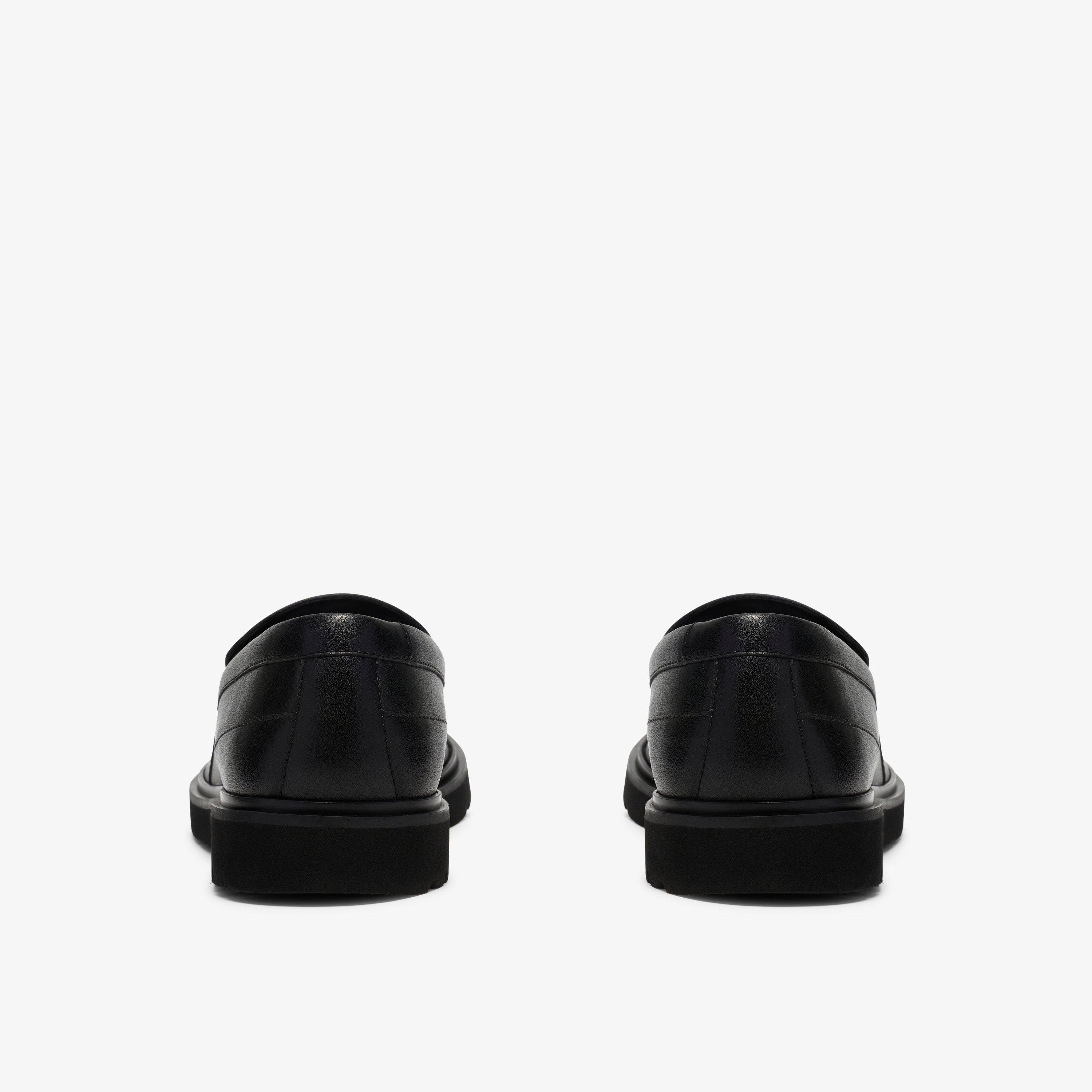 Weltridge Step Black Loafers Slip Ons, view 5 of 6