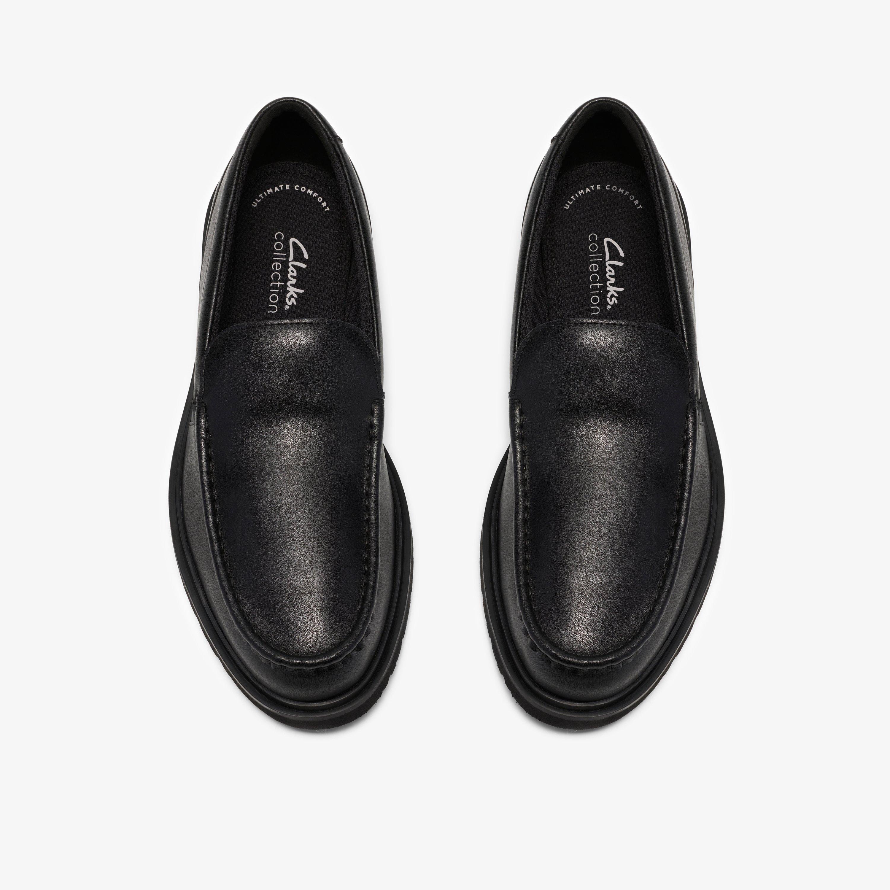 Weltridge Step Black Loafers Slip Ons, view 6 of 6