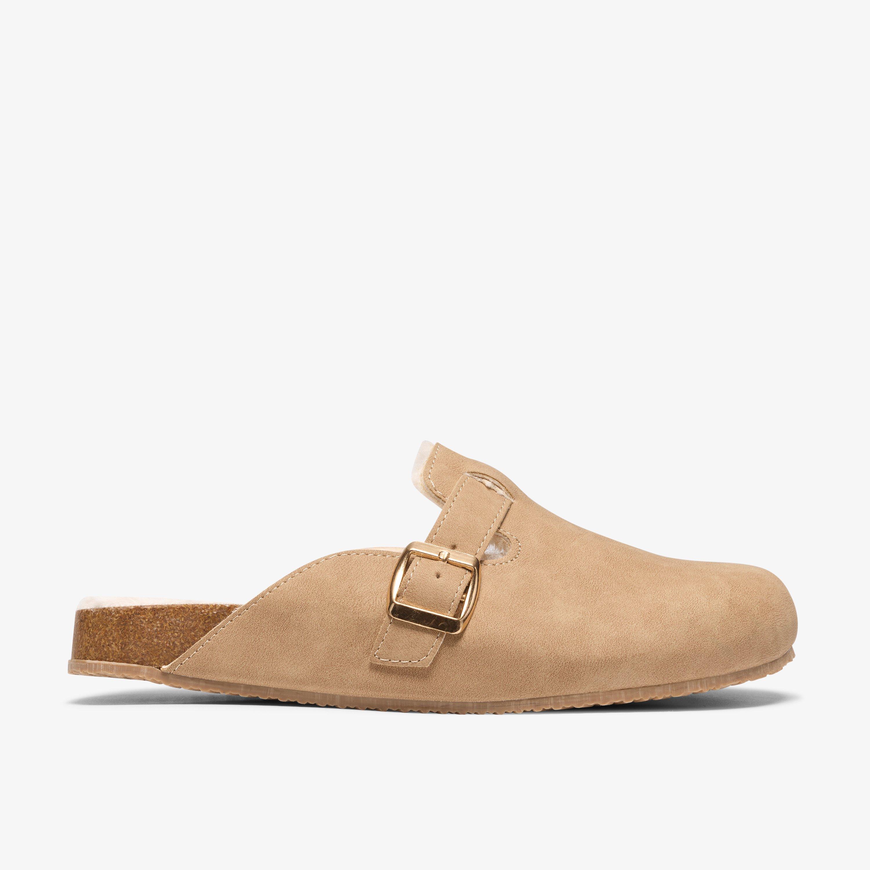 Fira Clog Beige Chaussures sans lacets Chaussons, view 1 of 6