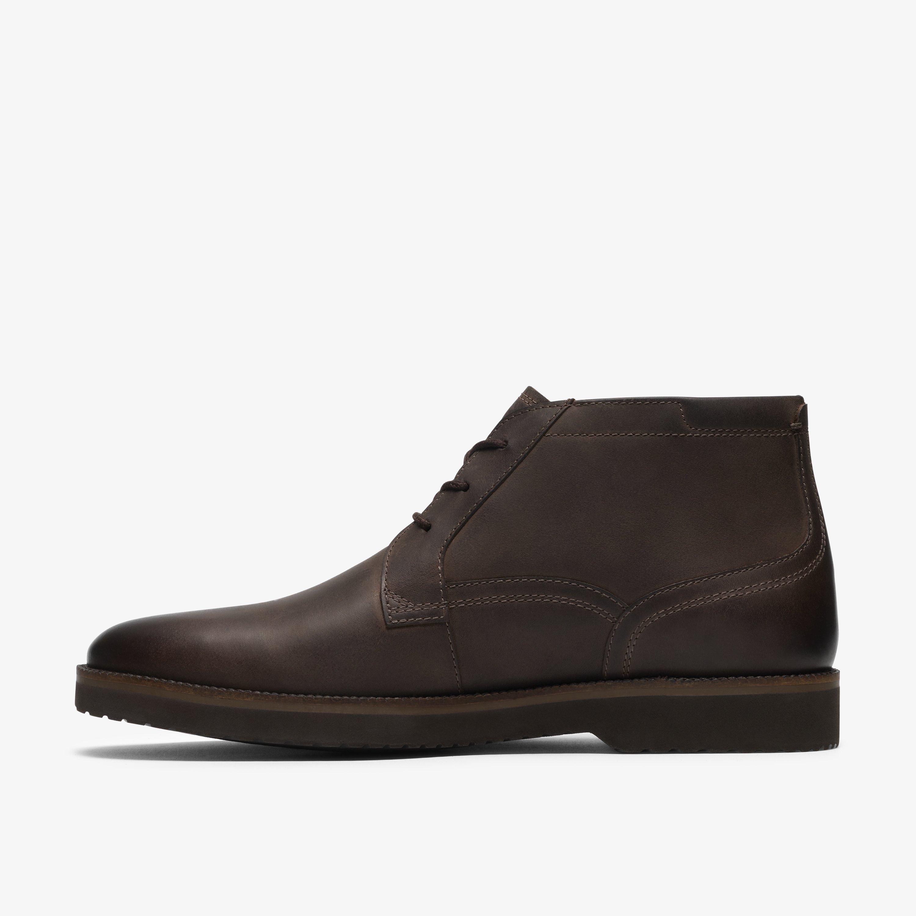 Tahoe DB Dunkelbraunes Leder Stiefeletten, view 2 of 6