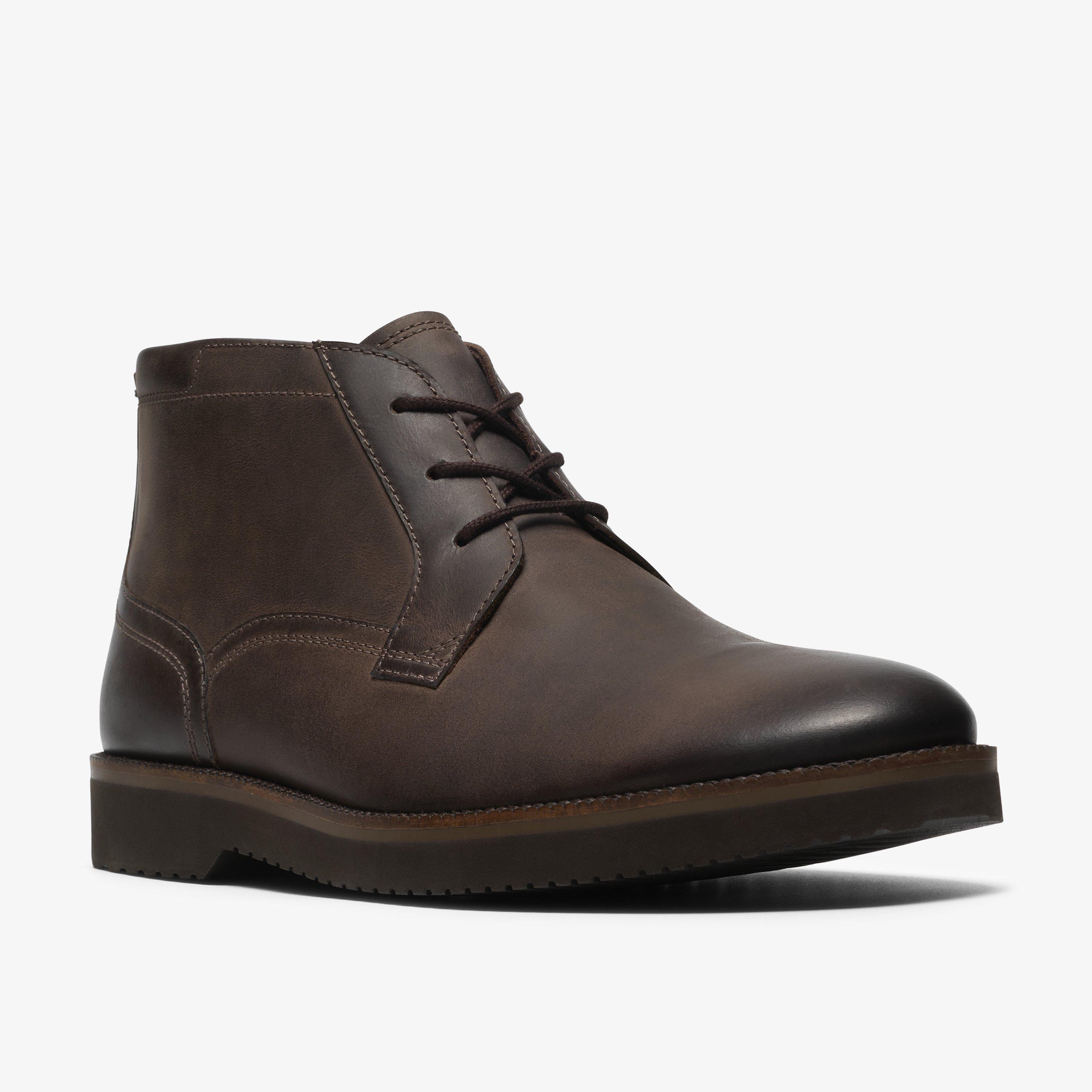 Tahoe DB Dunkelbraunes Leder Stiefeletten, view 4 of 6