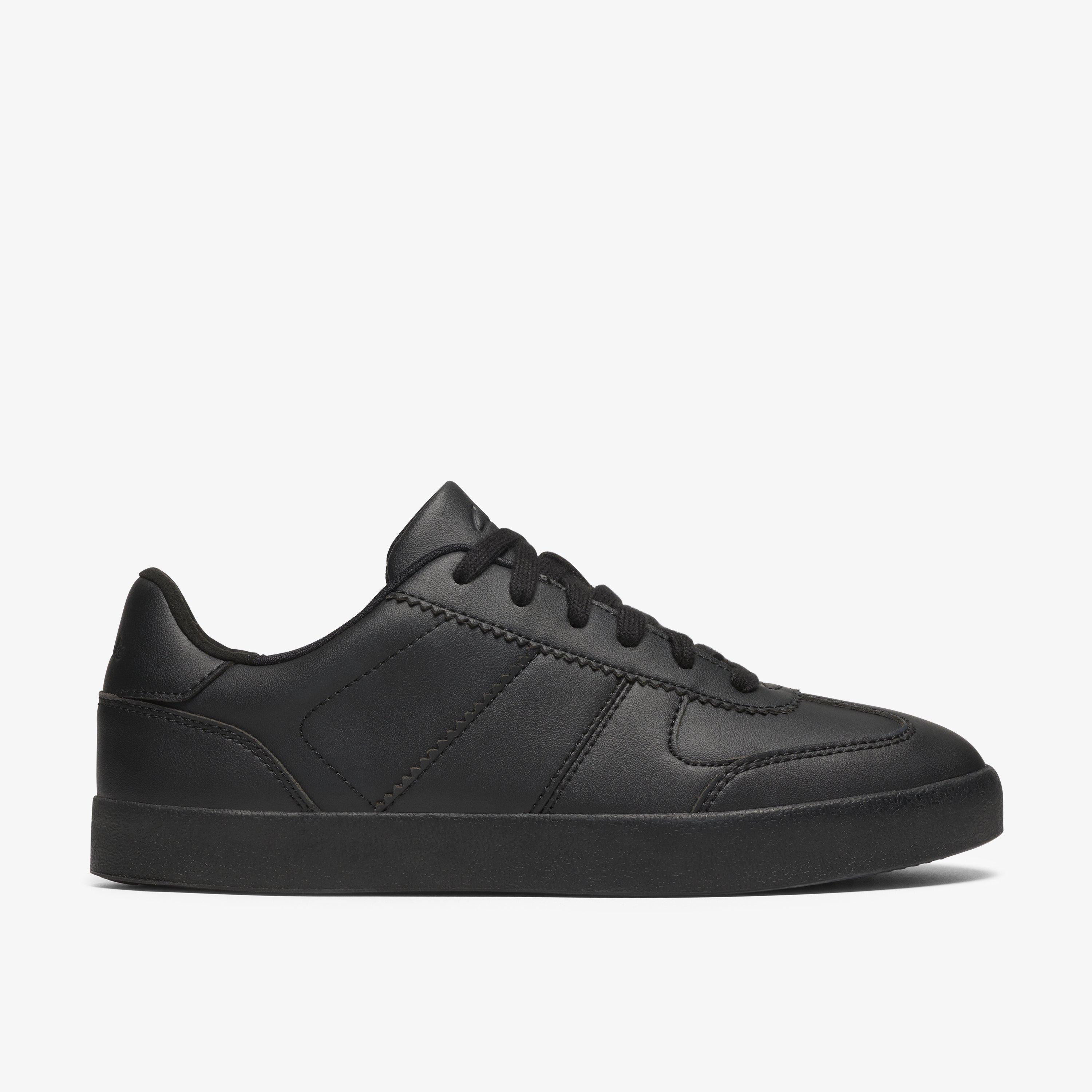 Sorelle Walk Black Trainers Lace Up, view 1 of 6