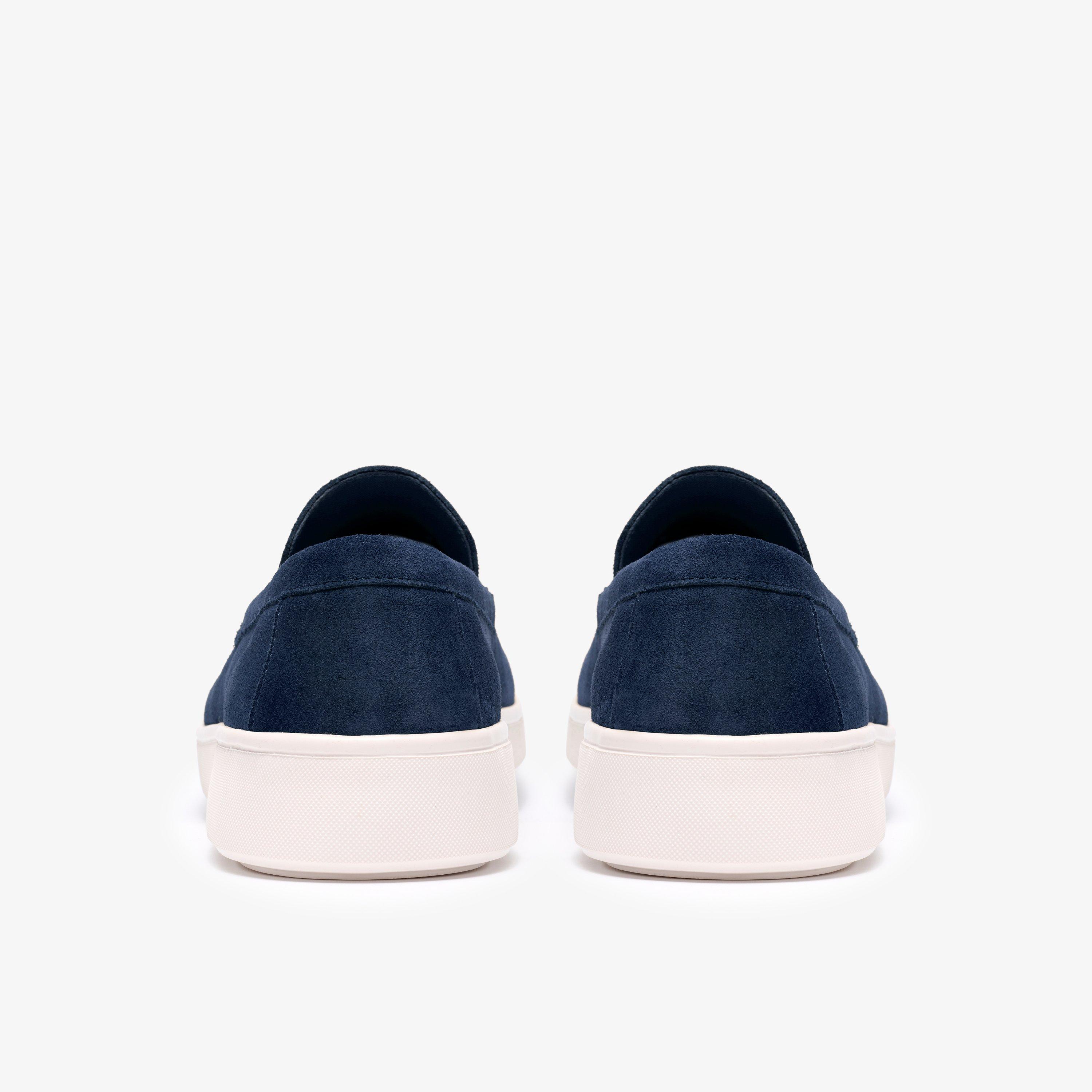 Morford Lo Navy Suede Loafers, view 5 of 6