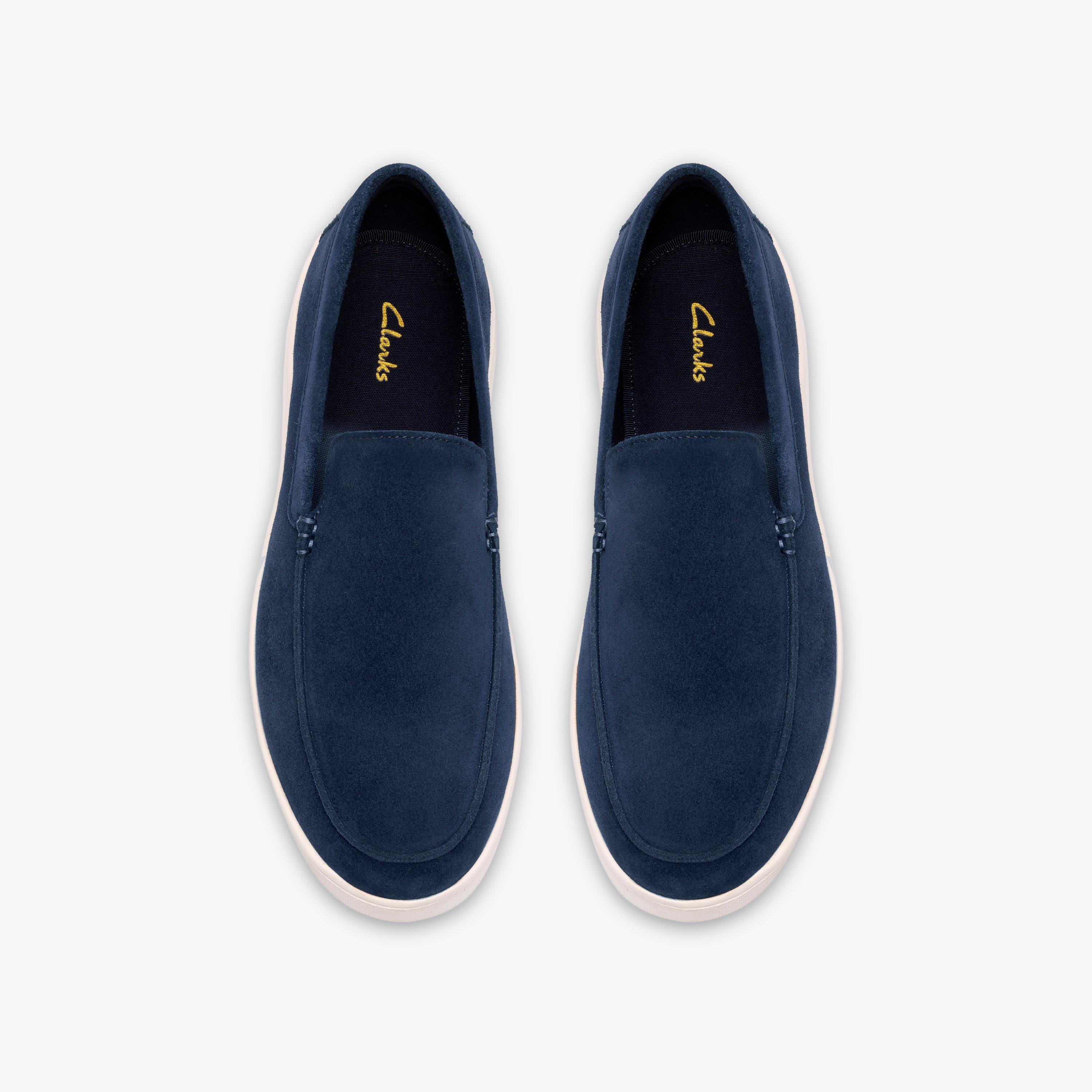 Morford Lo Navy Suede Loafers, view 6 of 6
