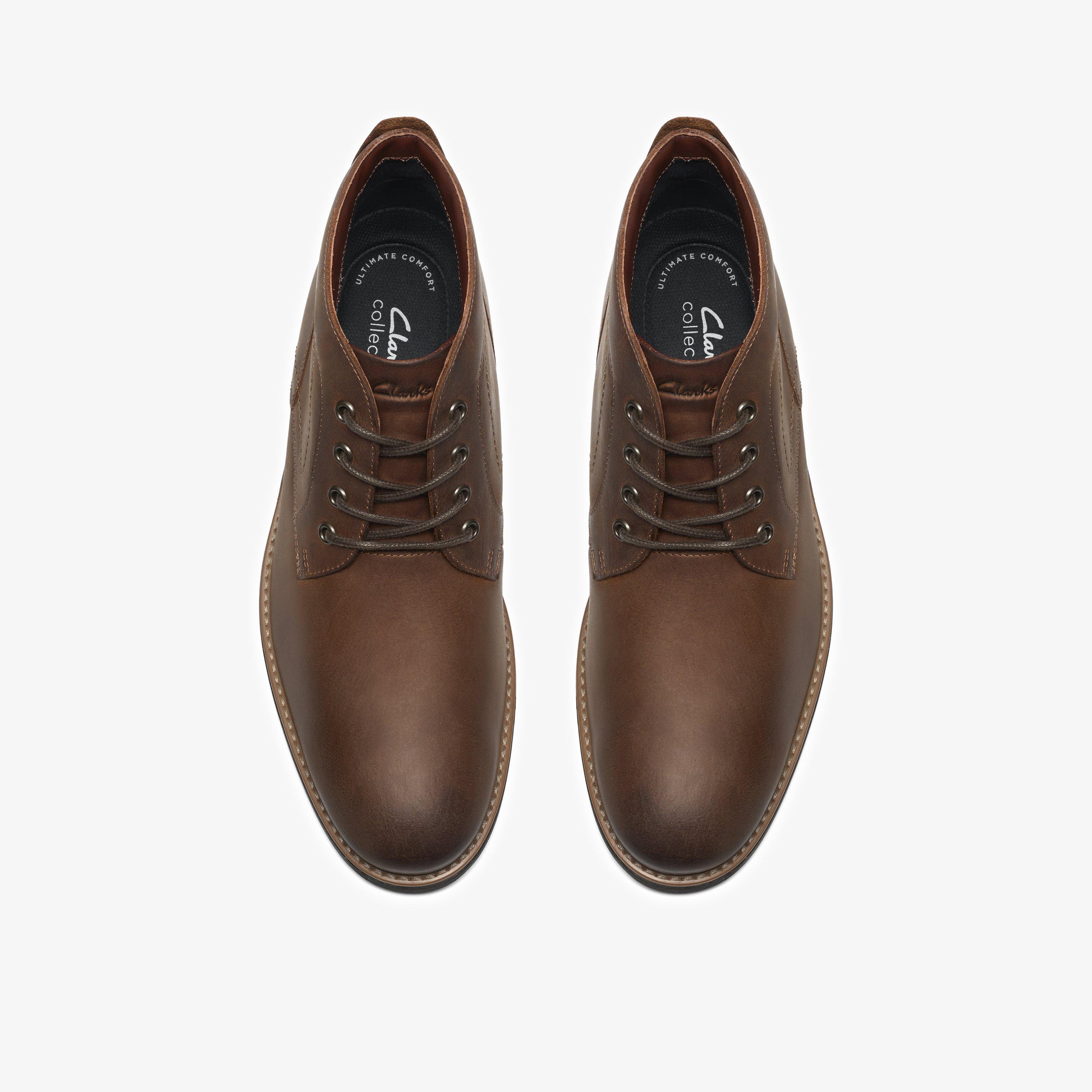 Emmet Chukka Tan Leather Ankle Boots, view 6 of 6