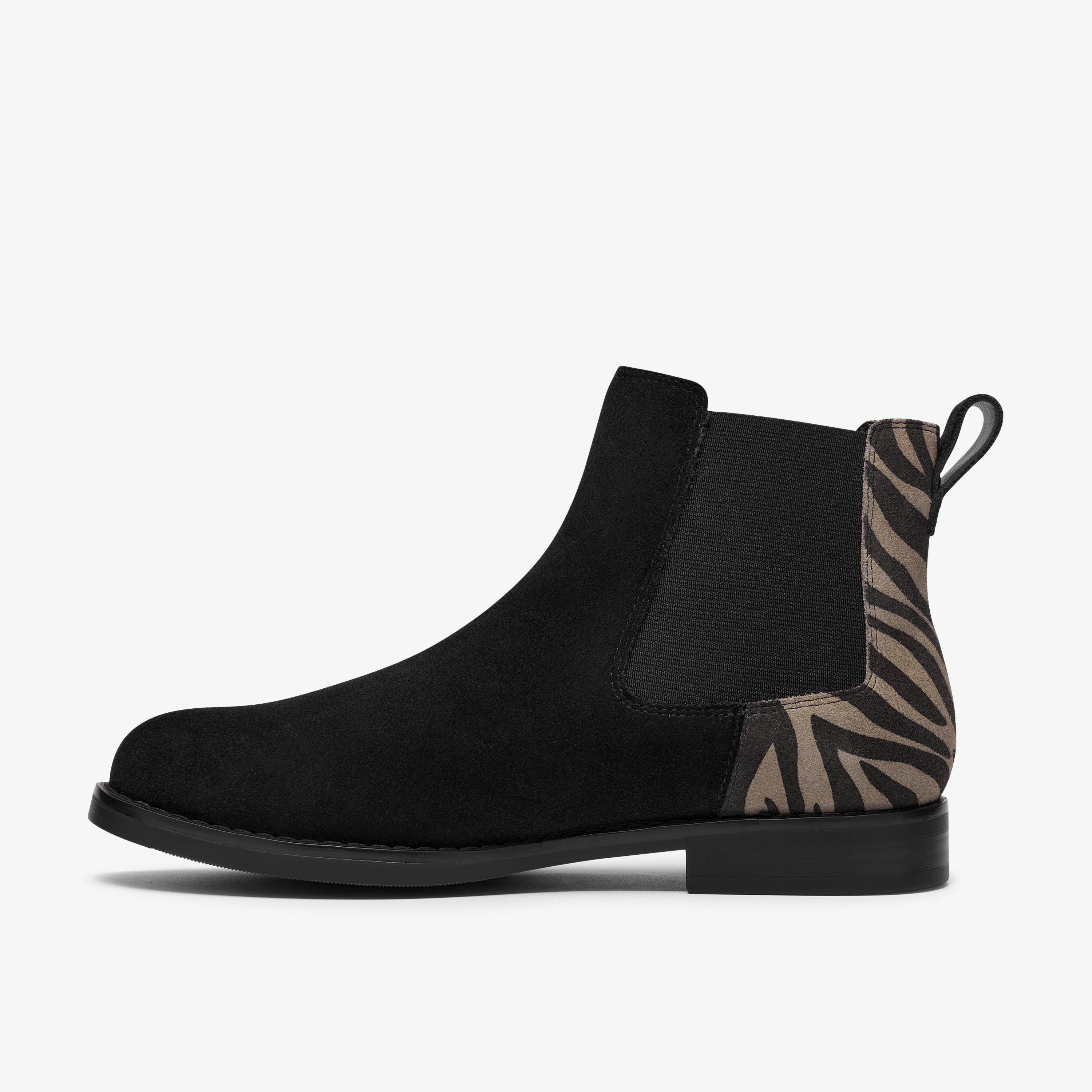 Conara Top Combinaison noire Bottines Chelsea Boots, view 2 of 6