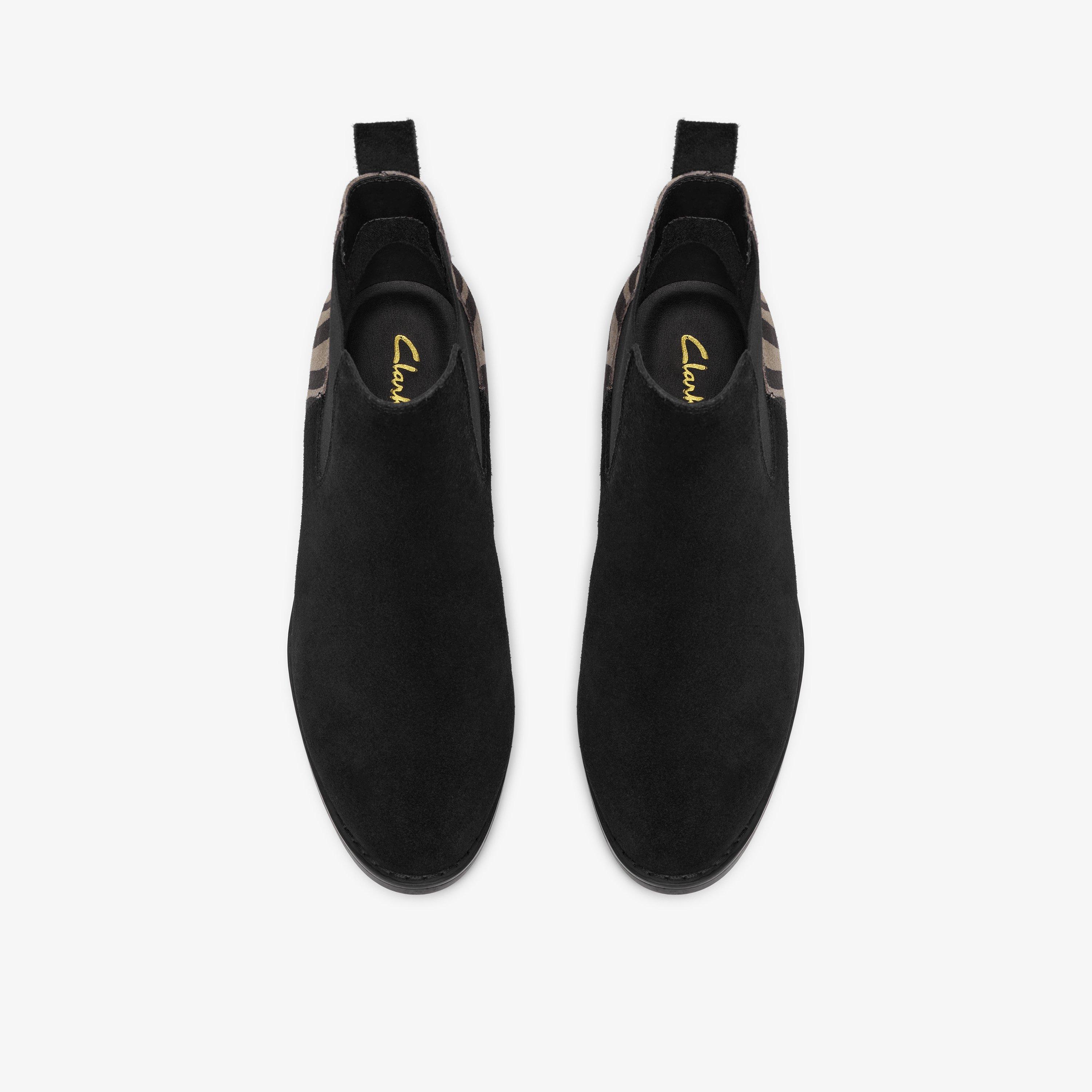 Conara Top Combinaison noire Bottines Chelsea Boots, view 6 of 6