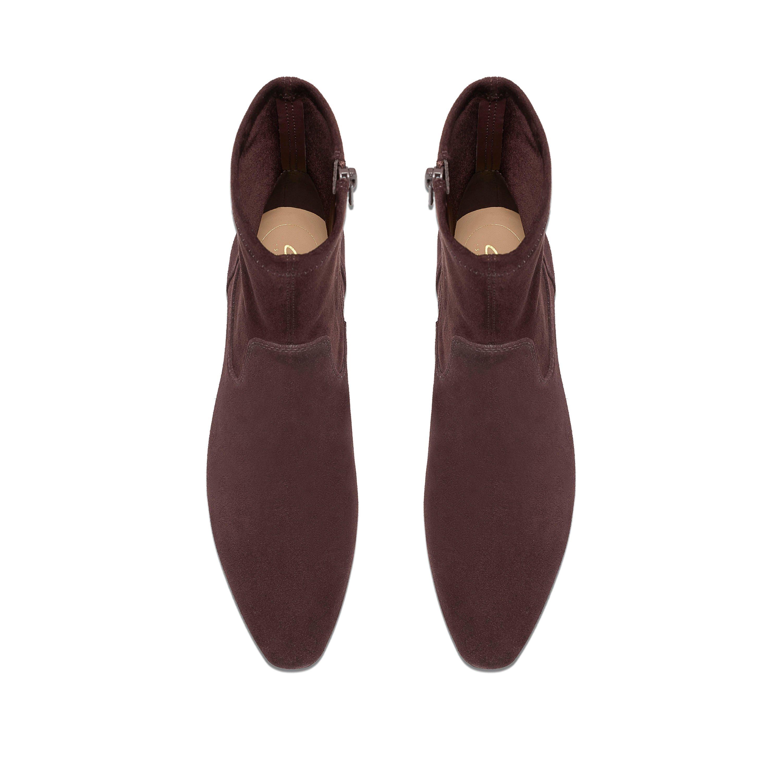 Bottillons Edina en suède extensible brun, vue 6 de 6
