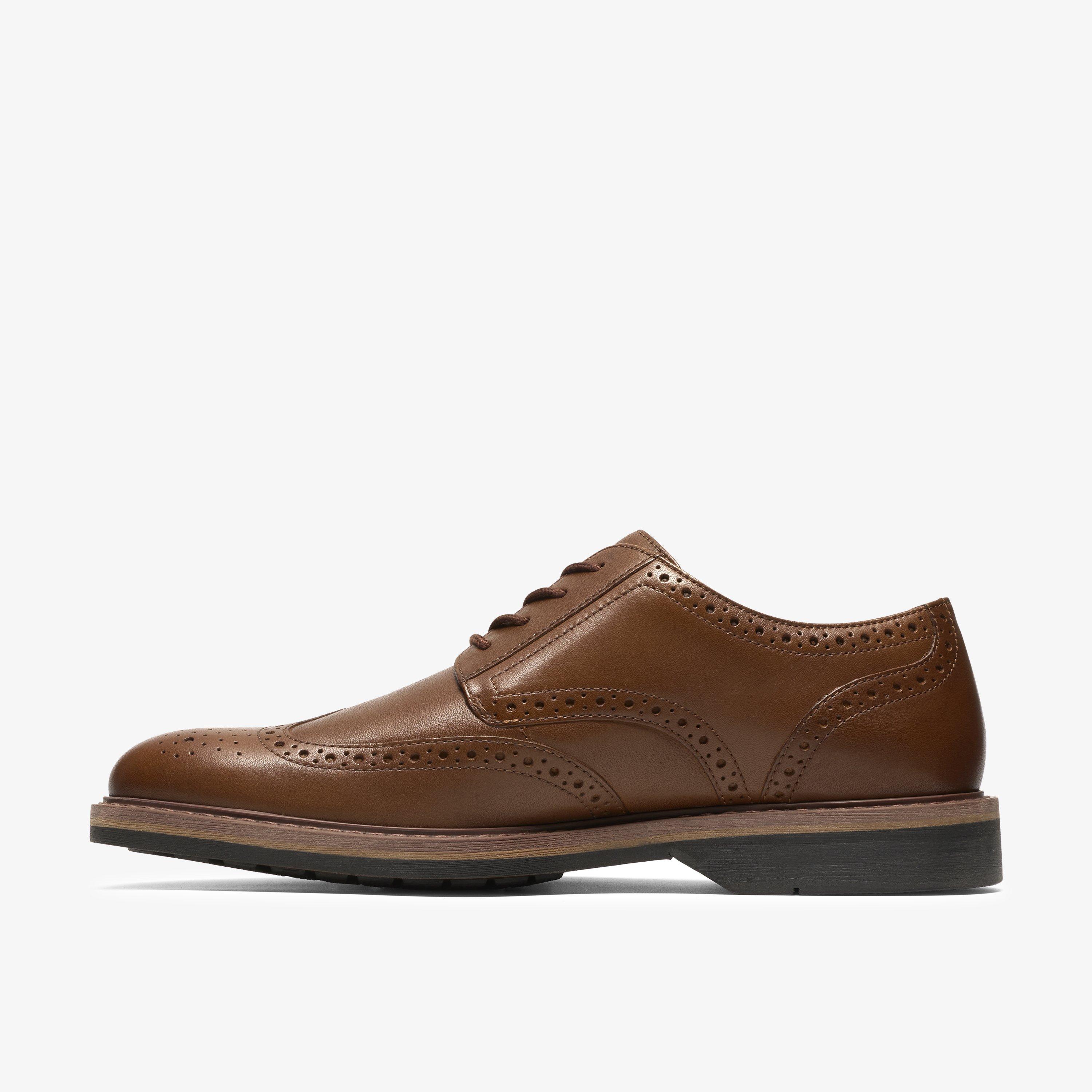 Pitney Brogue Dark Tan Brogues, view 2 of 6