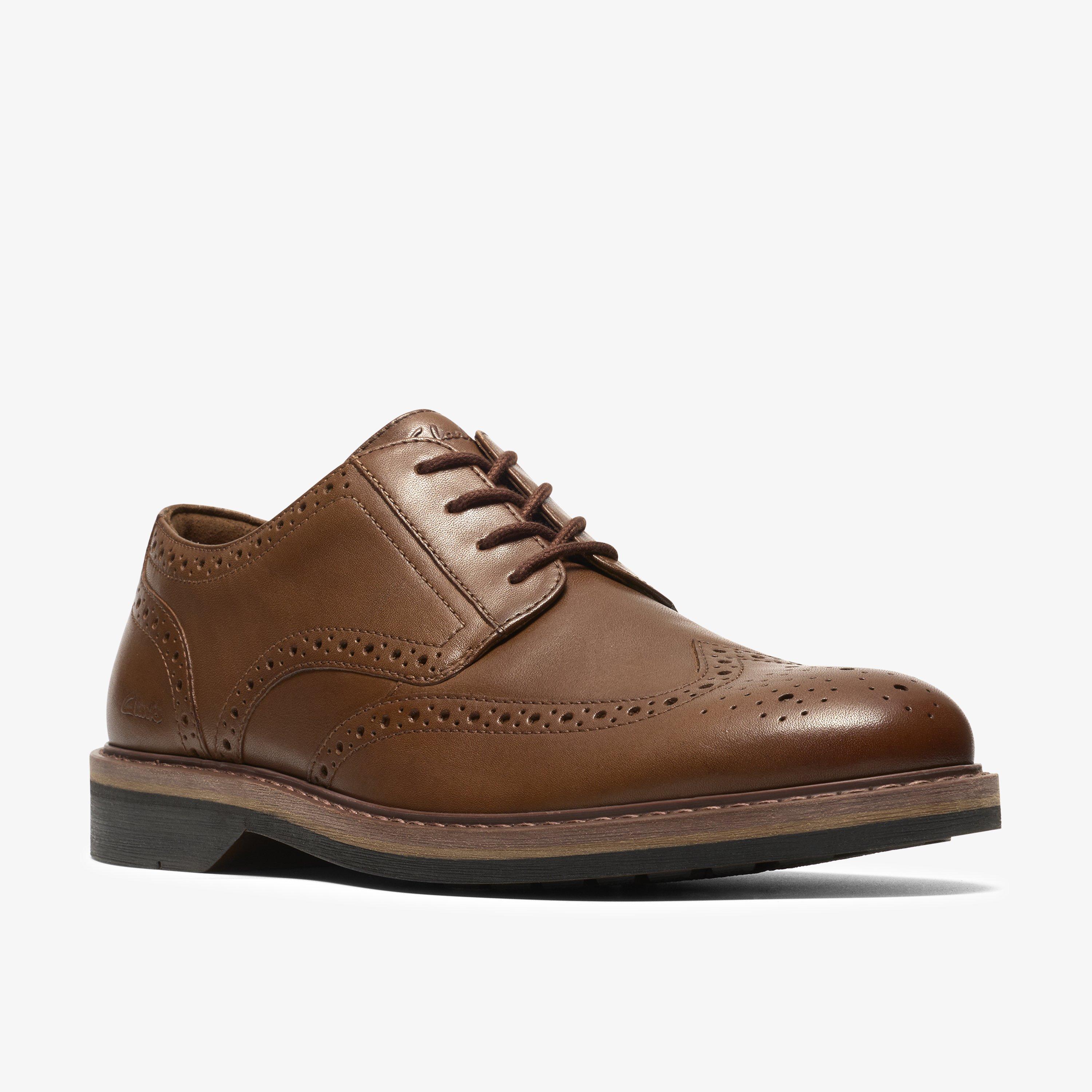 Pitney Brogue Dark Tan Brogues, view 4 of 6