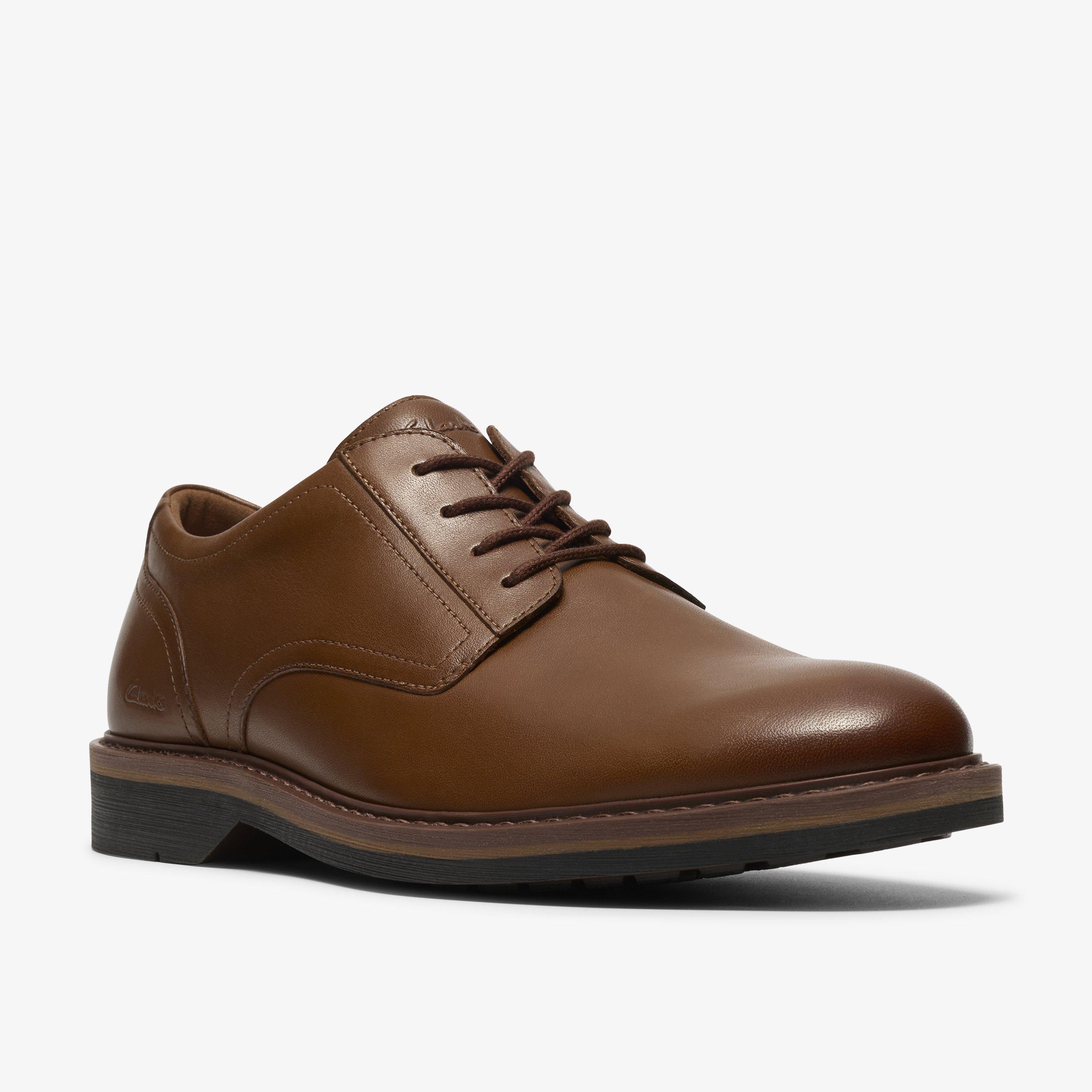 Pitney Derby Dark Tan Derby Shoes, view 4 of 6