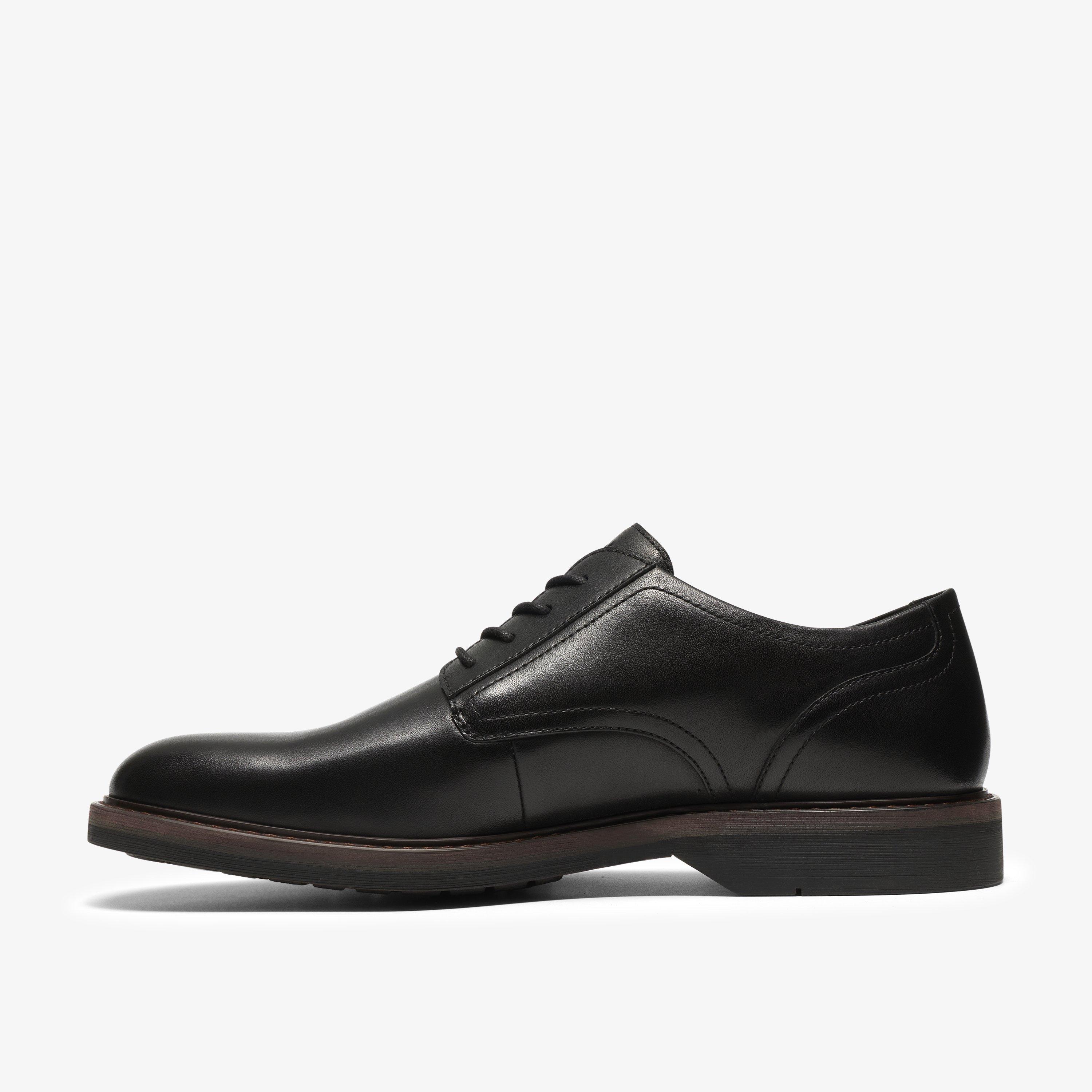 Pitney Derby Black Derby Shoes, view 2 of 6