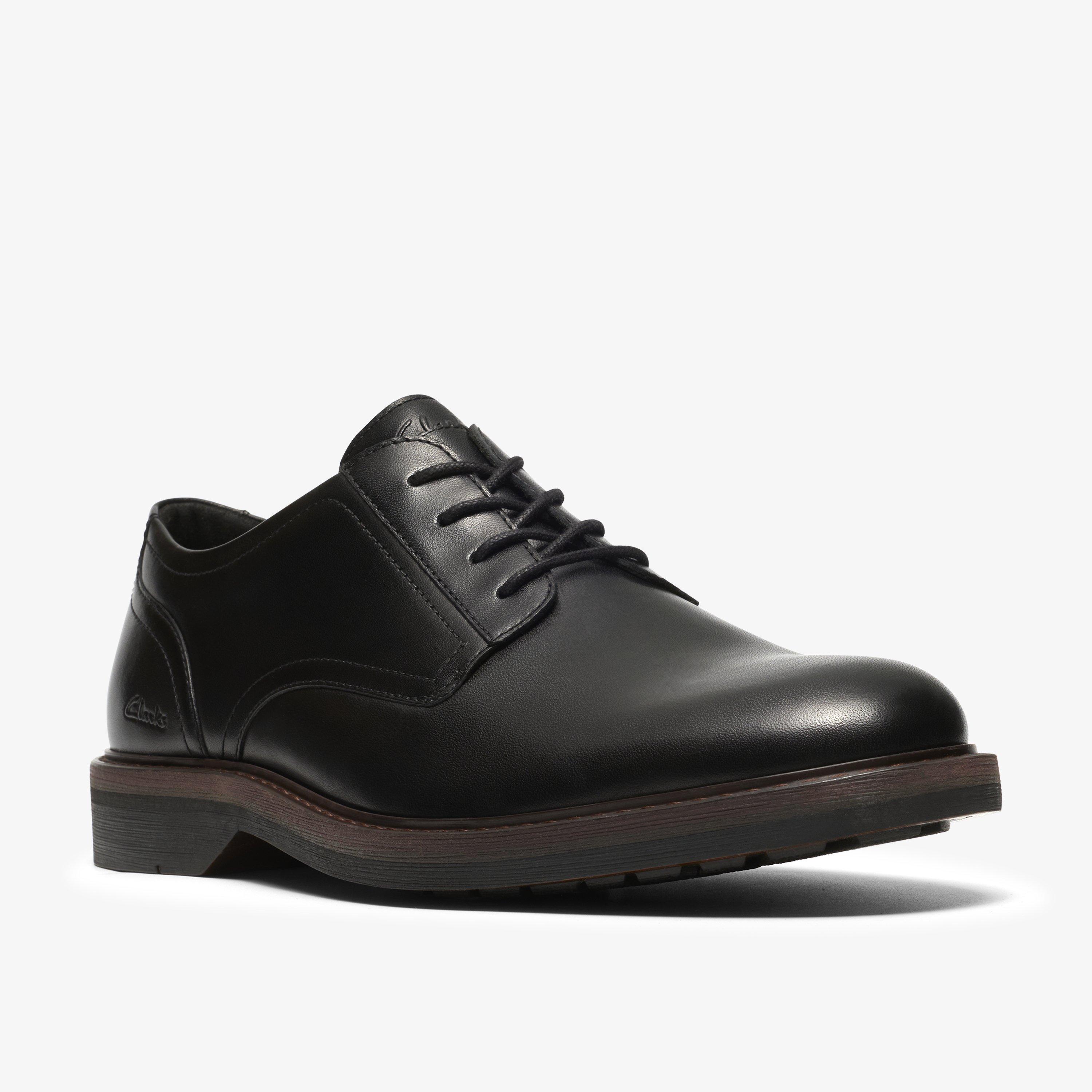 Pitney Derby Black Derby Shoes, view 4 of 6