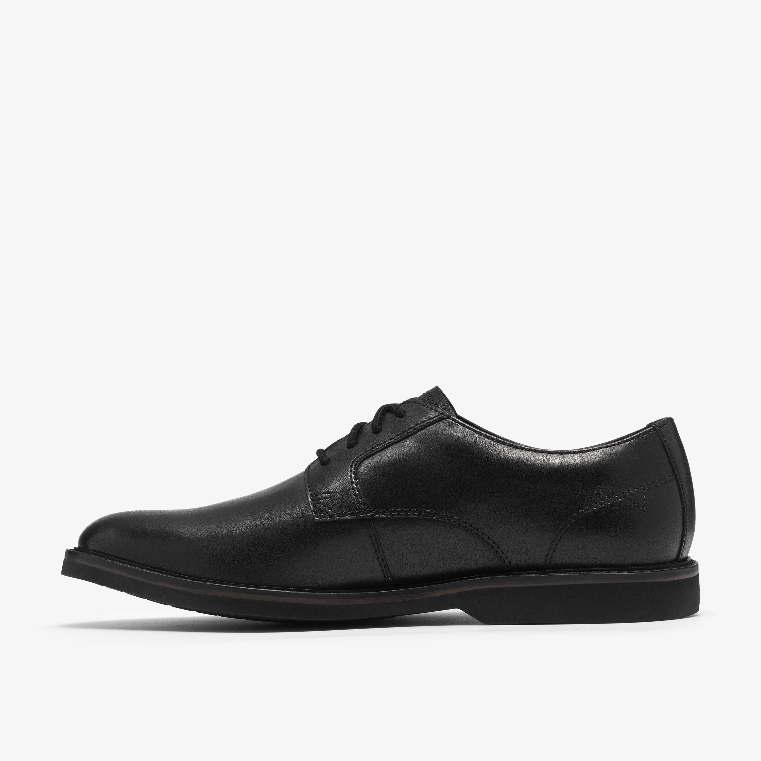 Atticus LT Tie Zwart Leer Veterschoenen, view 2 of 6