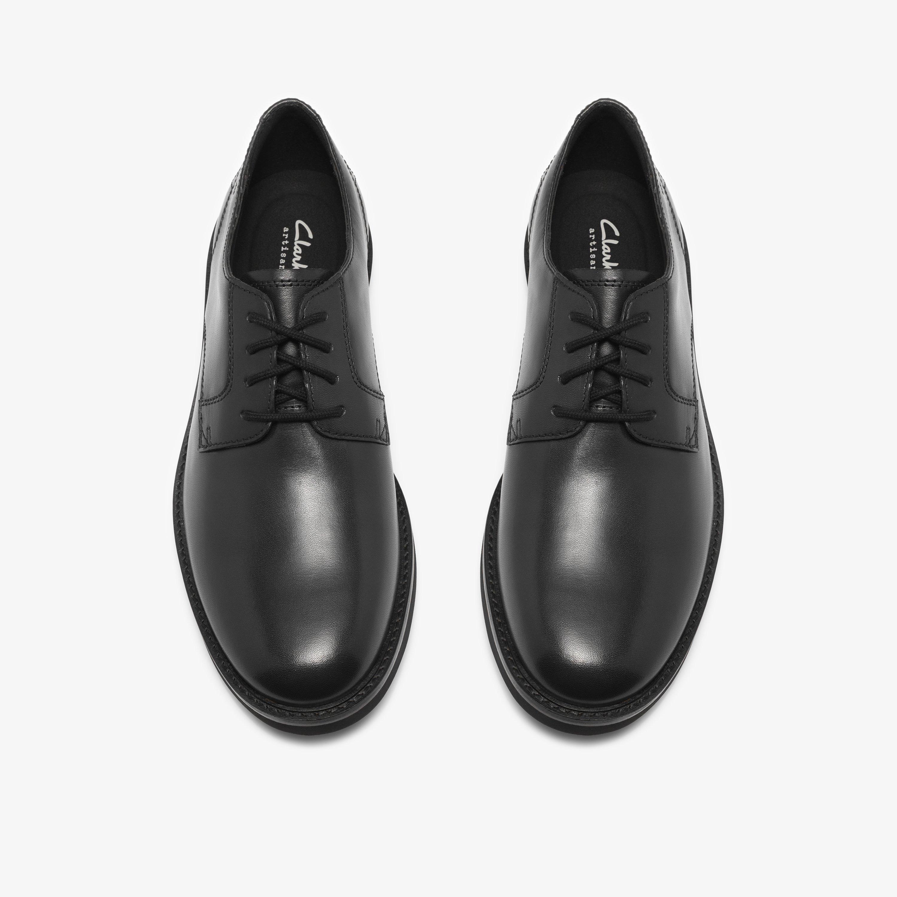 Atticus LT Tie Zwart Leer Veterschoenen, view 6 of 6