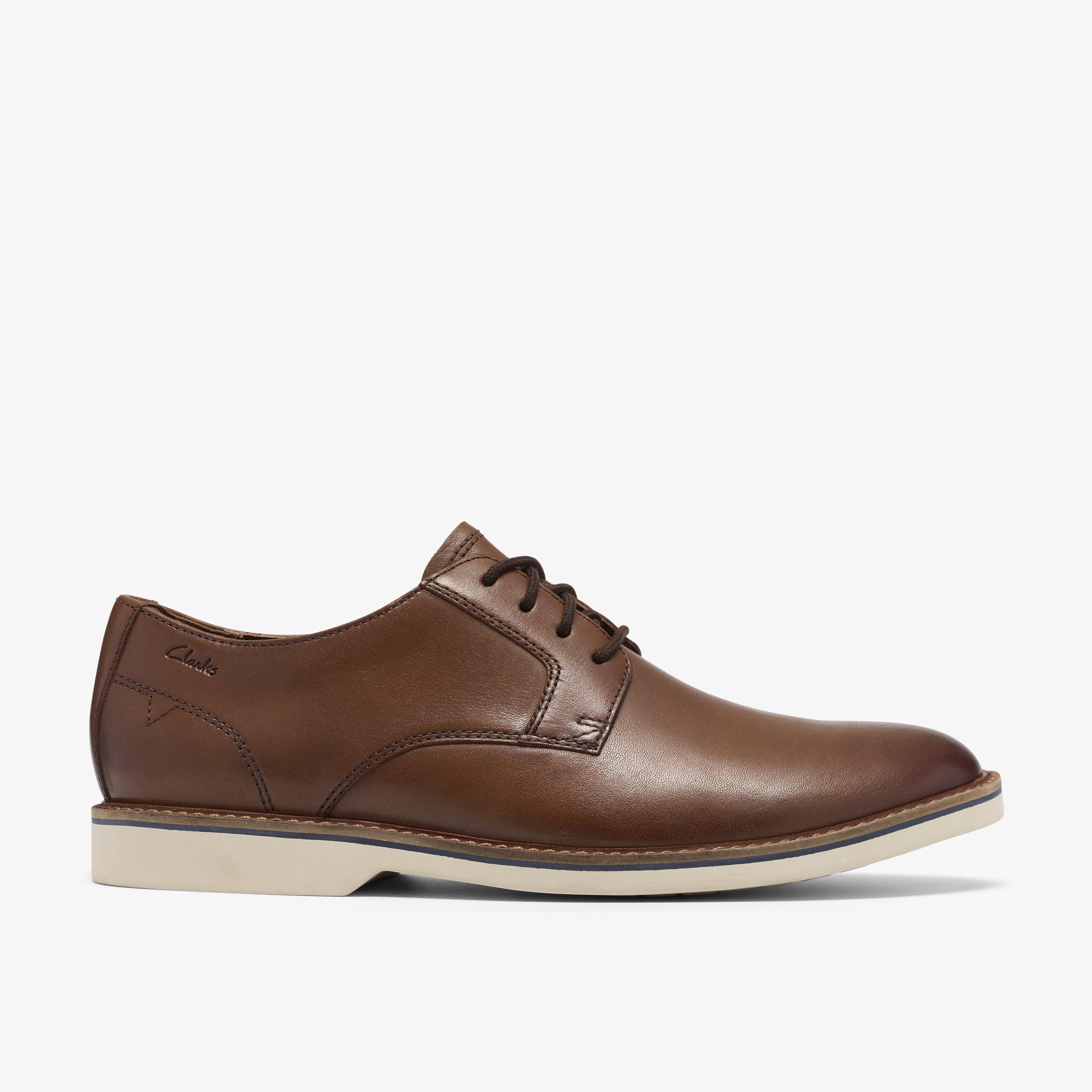 Atticus LT Tie Tan Leather Lace Up Derby Shoes, view 1 of 6