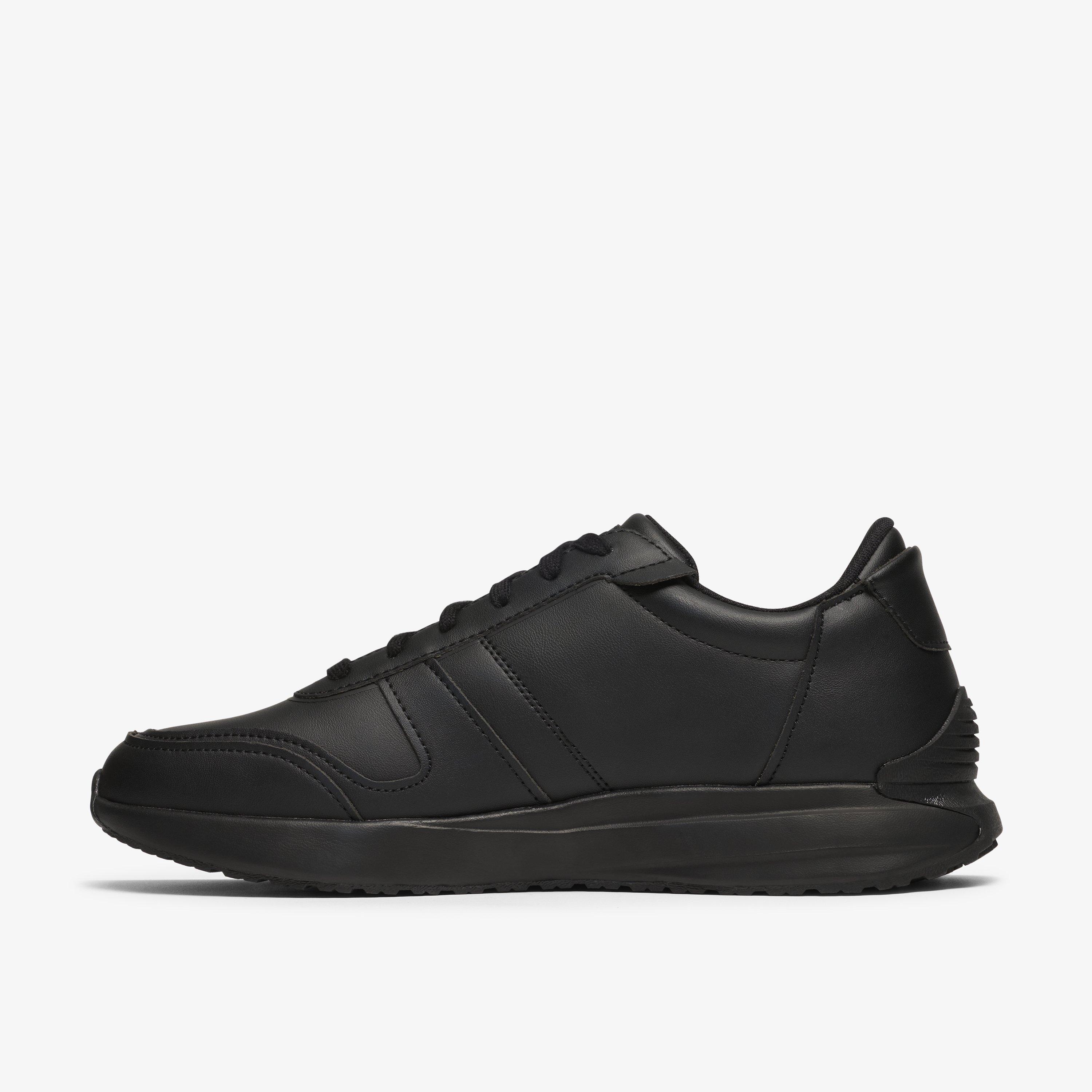 Cawton Lace Black Trainers, view 2 of 6
