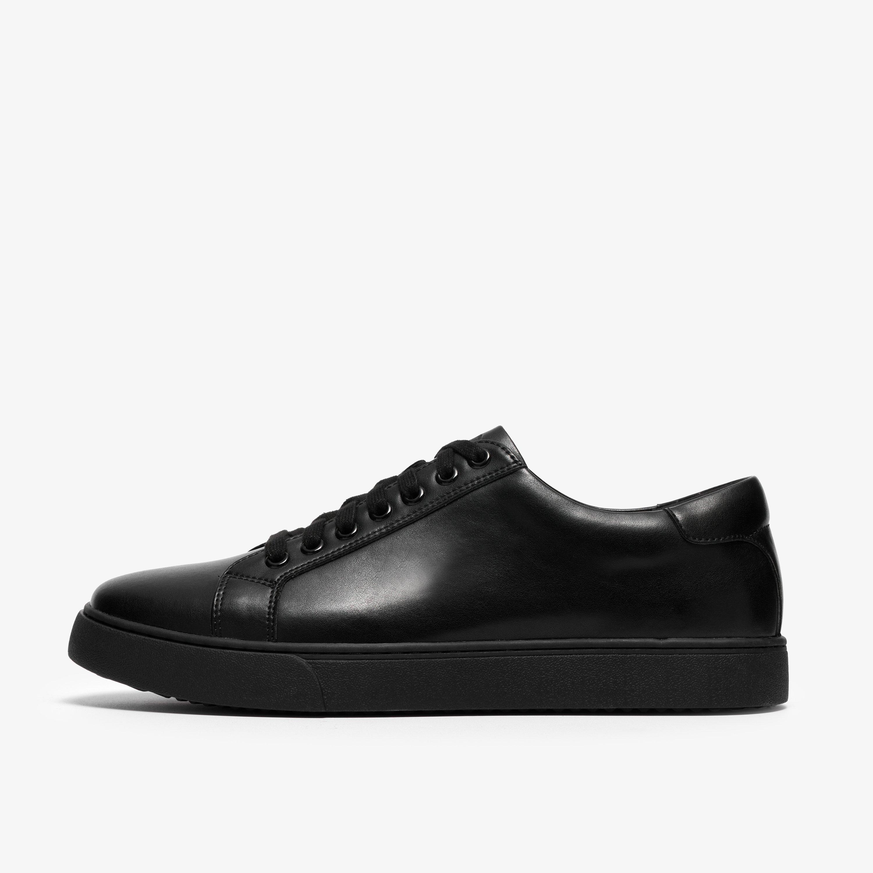 Lockton Lace Black/Black Trainers, view 2 of 6