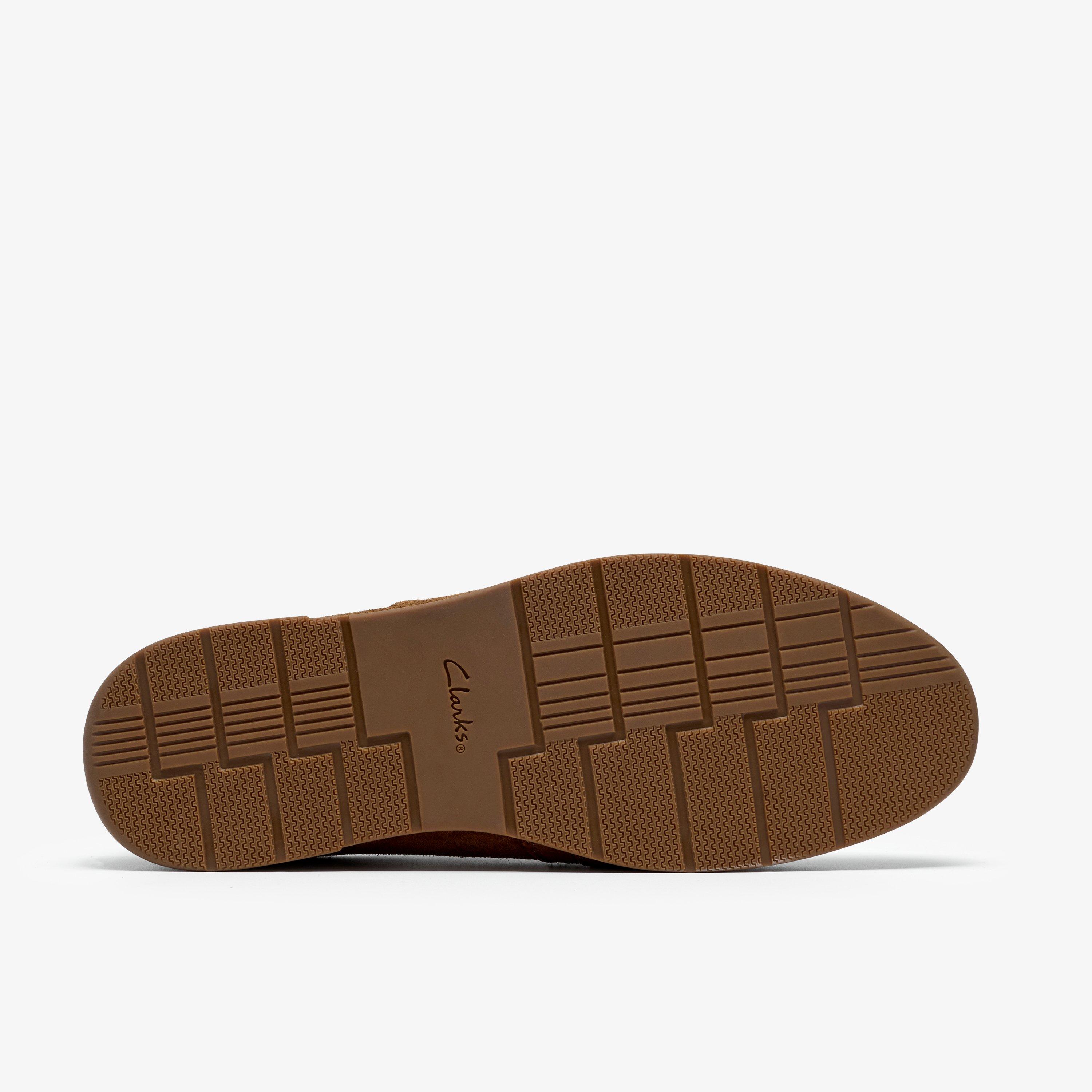 Henton Lo Cola Suede Trainers, view 3 of 6
