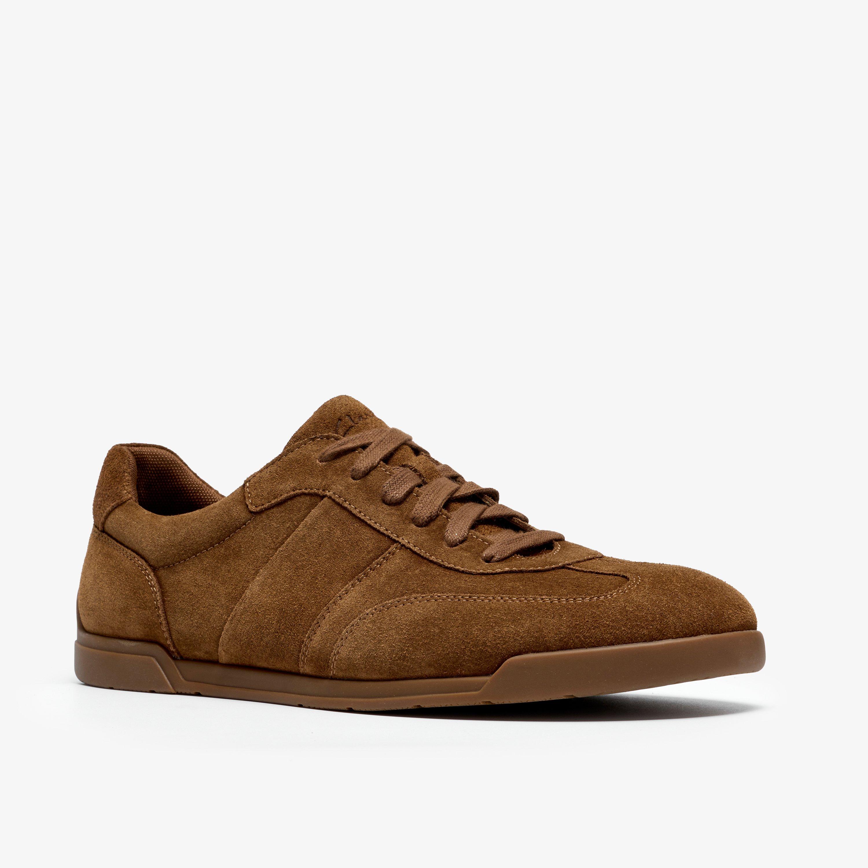 Henton Lo Cola Suede Trainers, view 4 of 6
