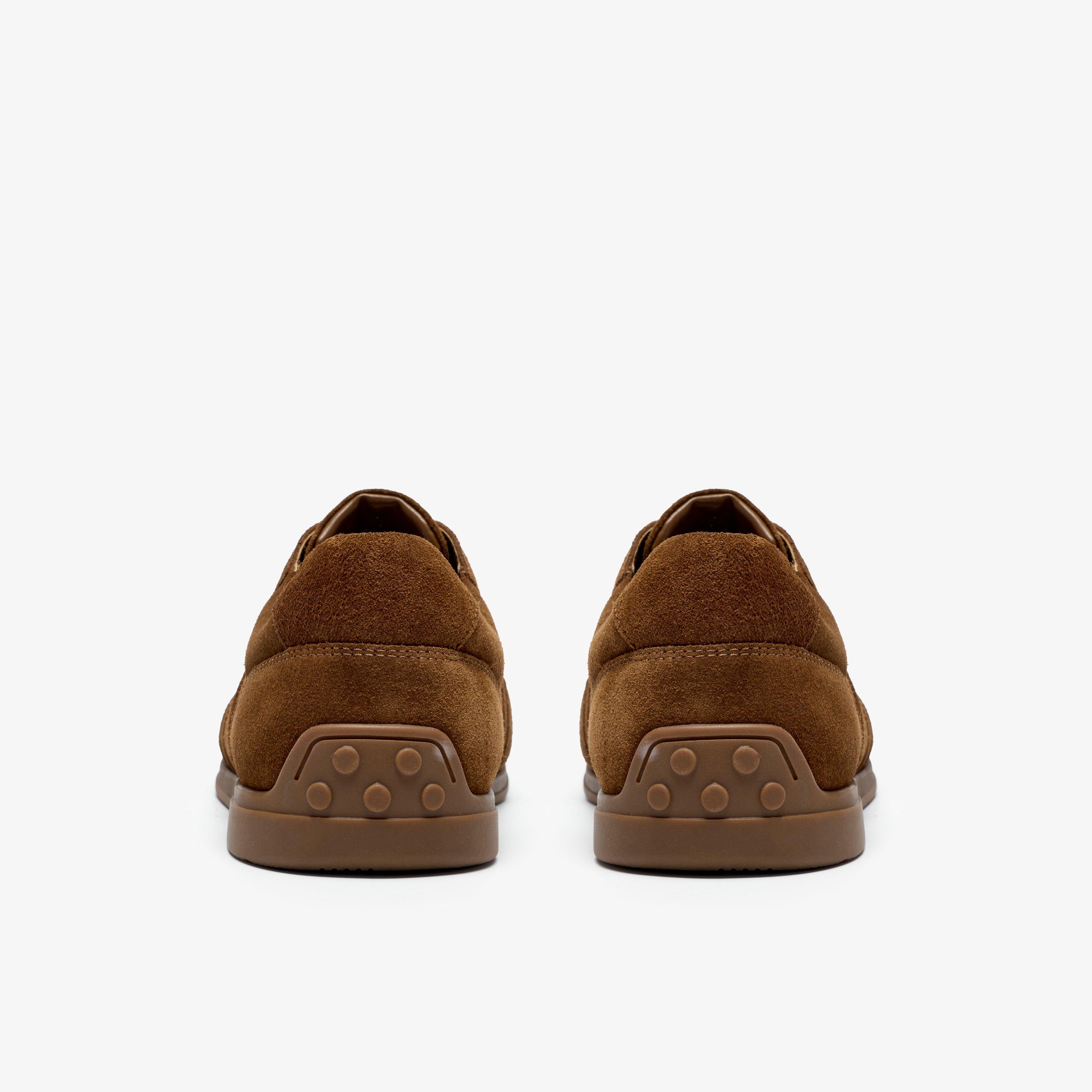 Henton Lo Cola Suede Trainers, view 5 of 6