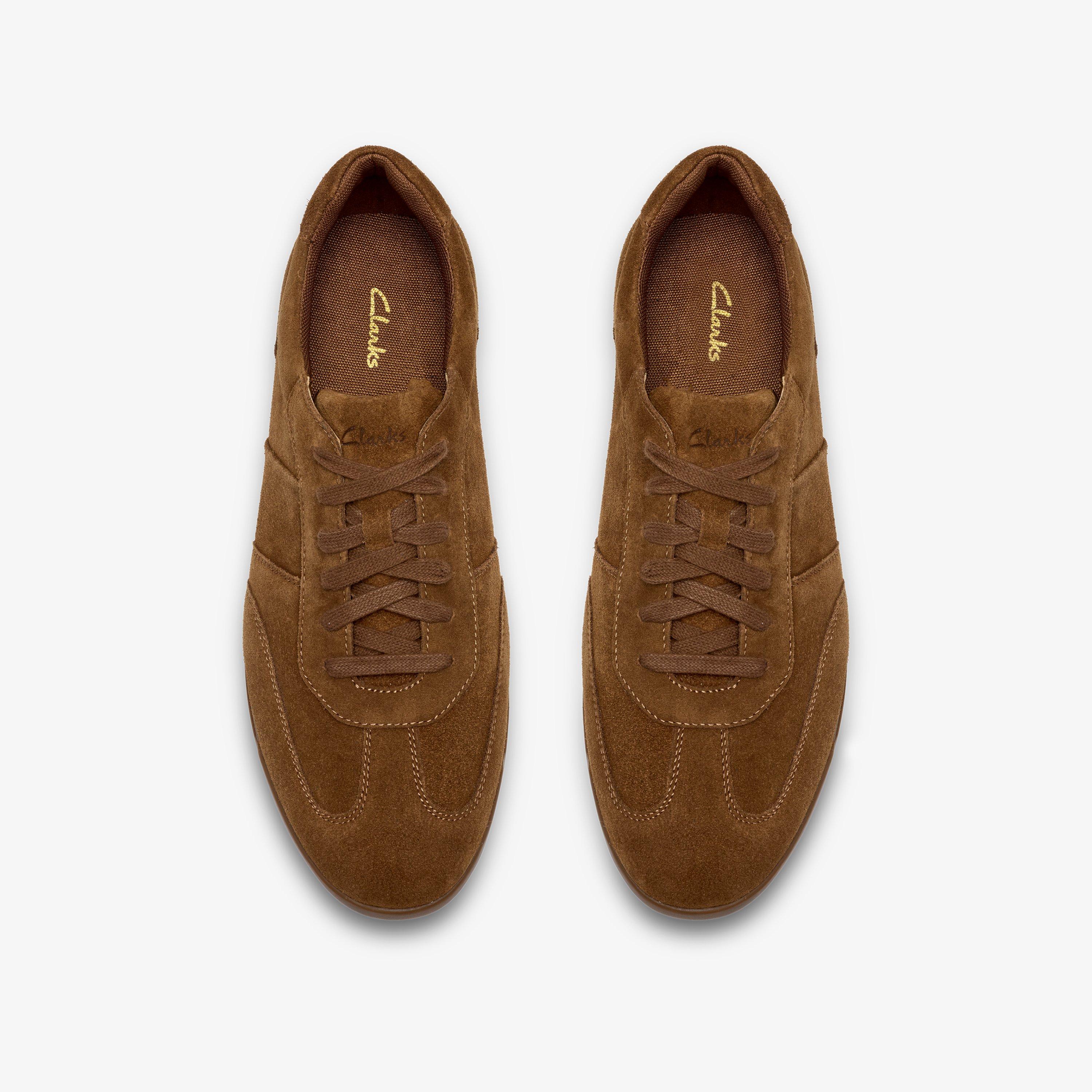 Henton Lo Cola Suede Trainers, view 6 of 6