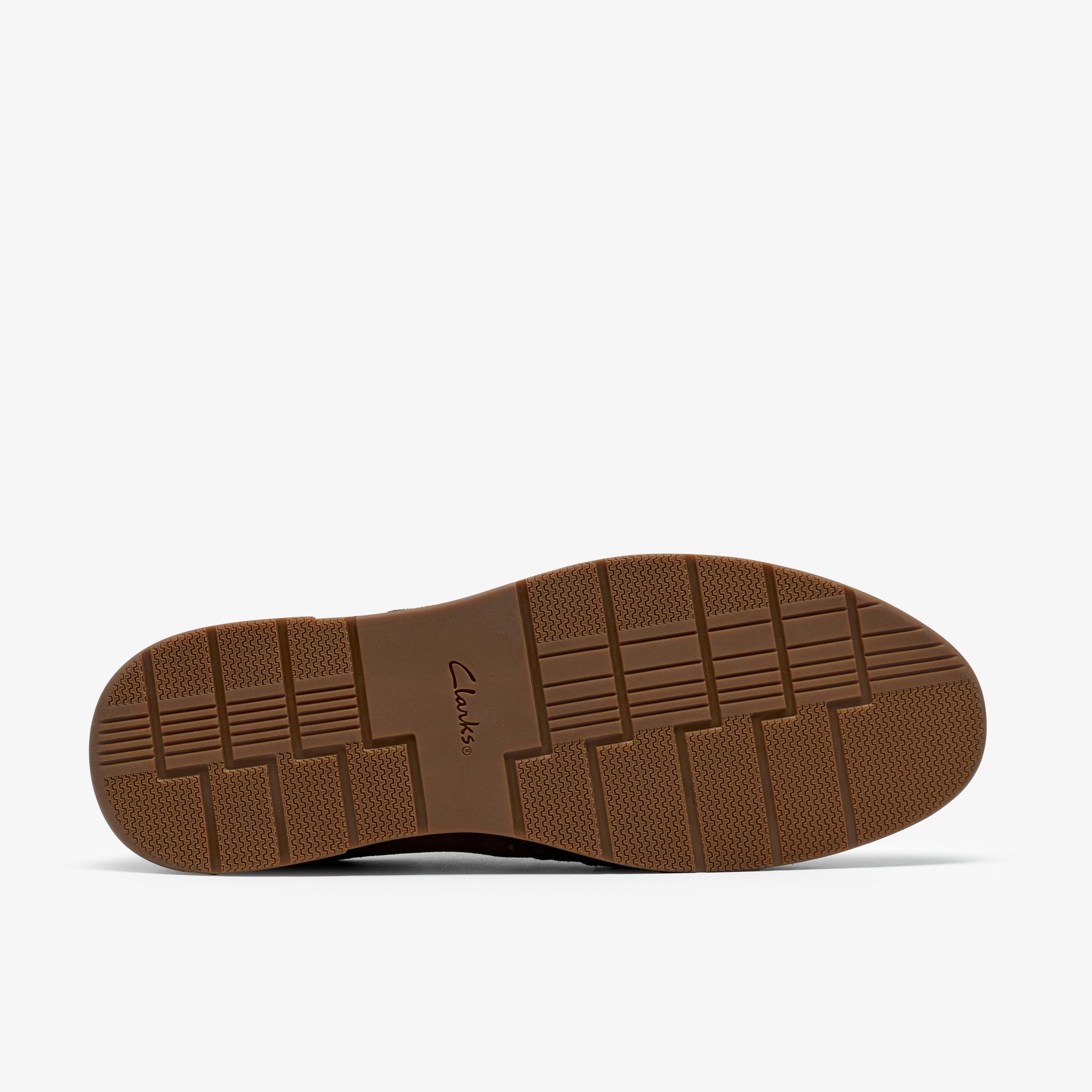 Henton Lo Brown Suede Trainers, view 3 of 6
