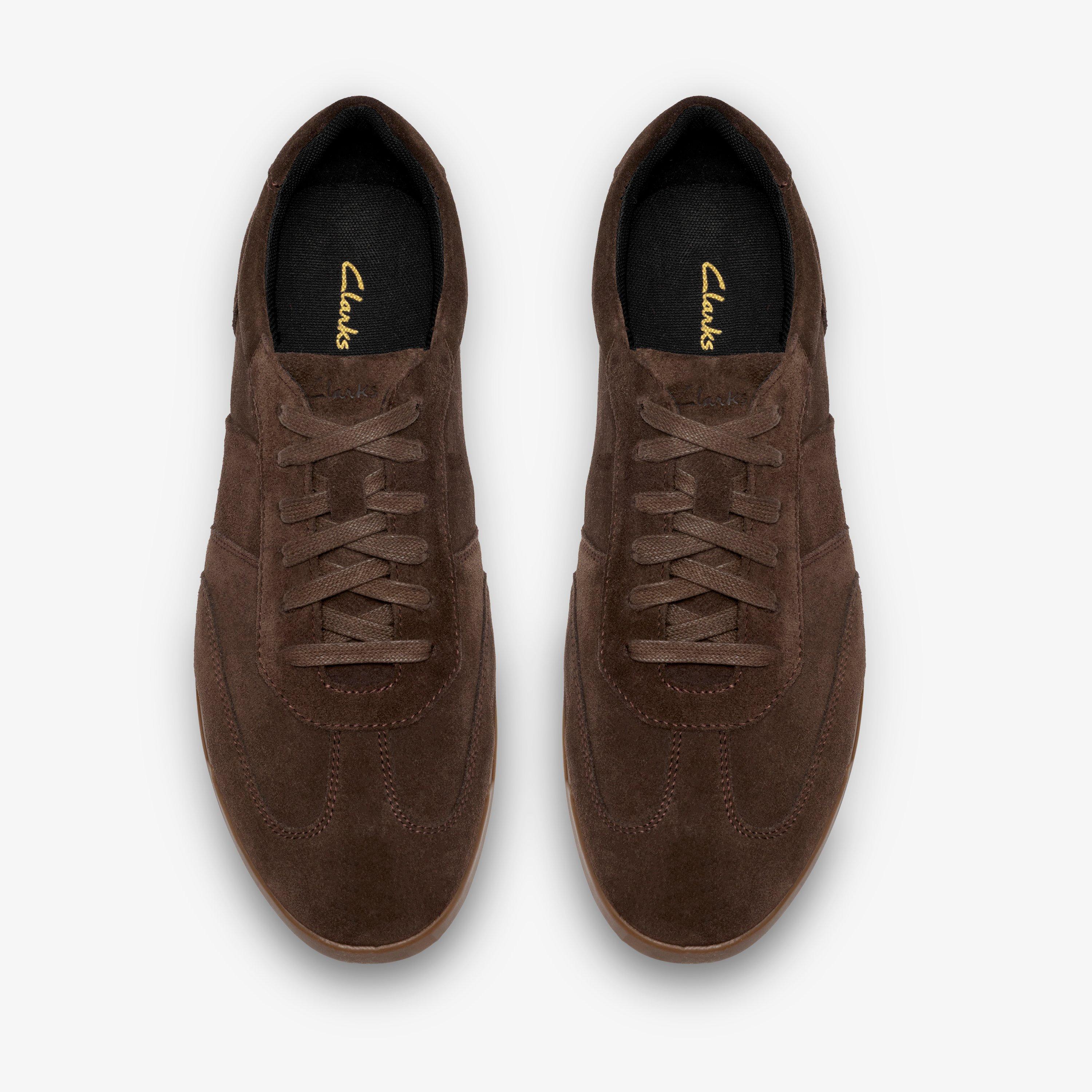 Henton Lo Brown Suede Trainers, view 6 of 6