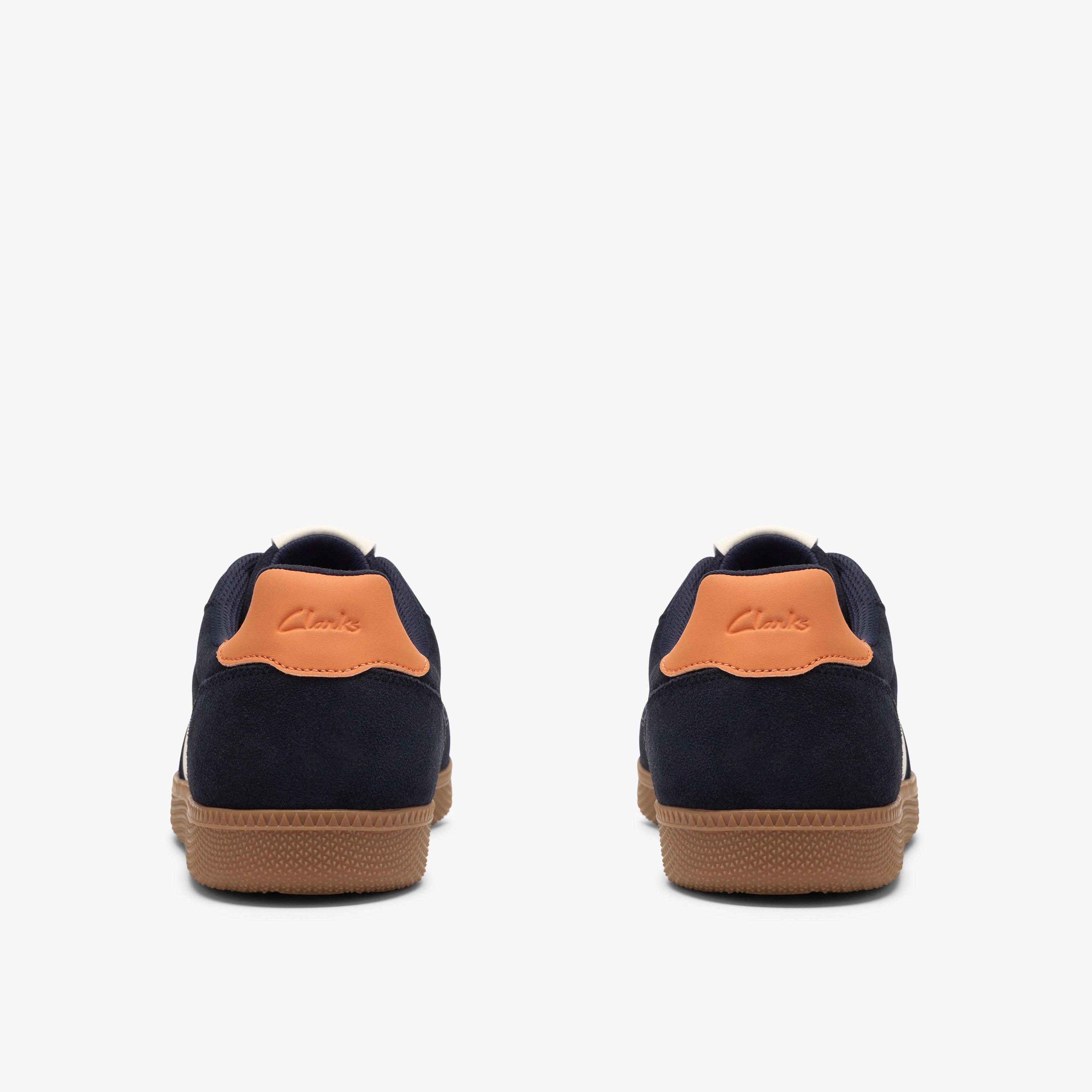 Fosse Lo Navy Suede Trainers, view 5 of 6