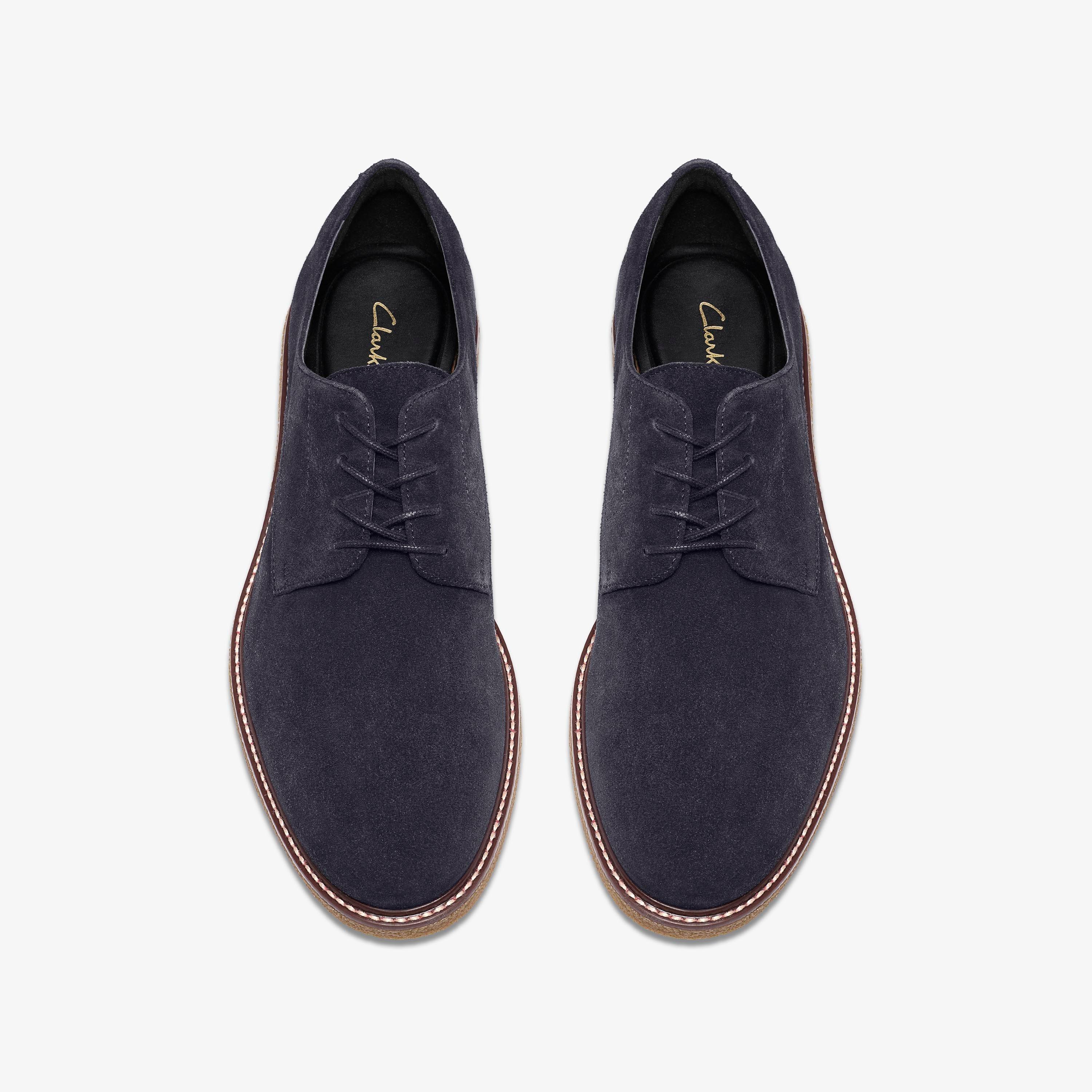 Chelwood Lace Navy Suede Derby Shoes Lace Up, view 6 of 6
